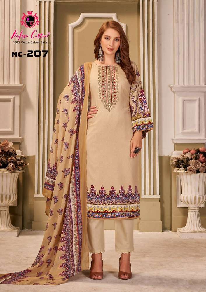 Nafisa Andaaz Karachi Suits Vol-2 -Dress Material wholesaler in Surat