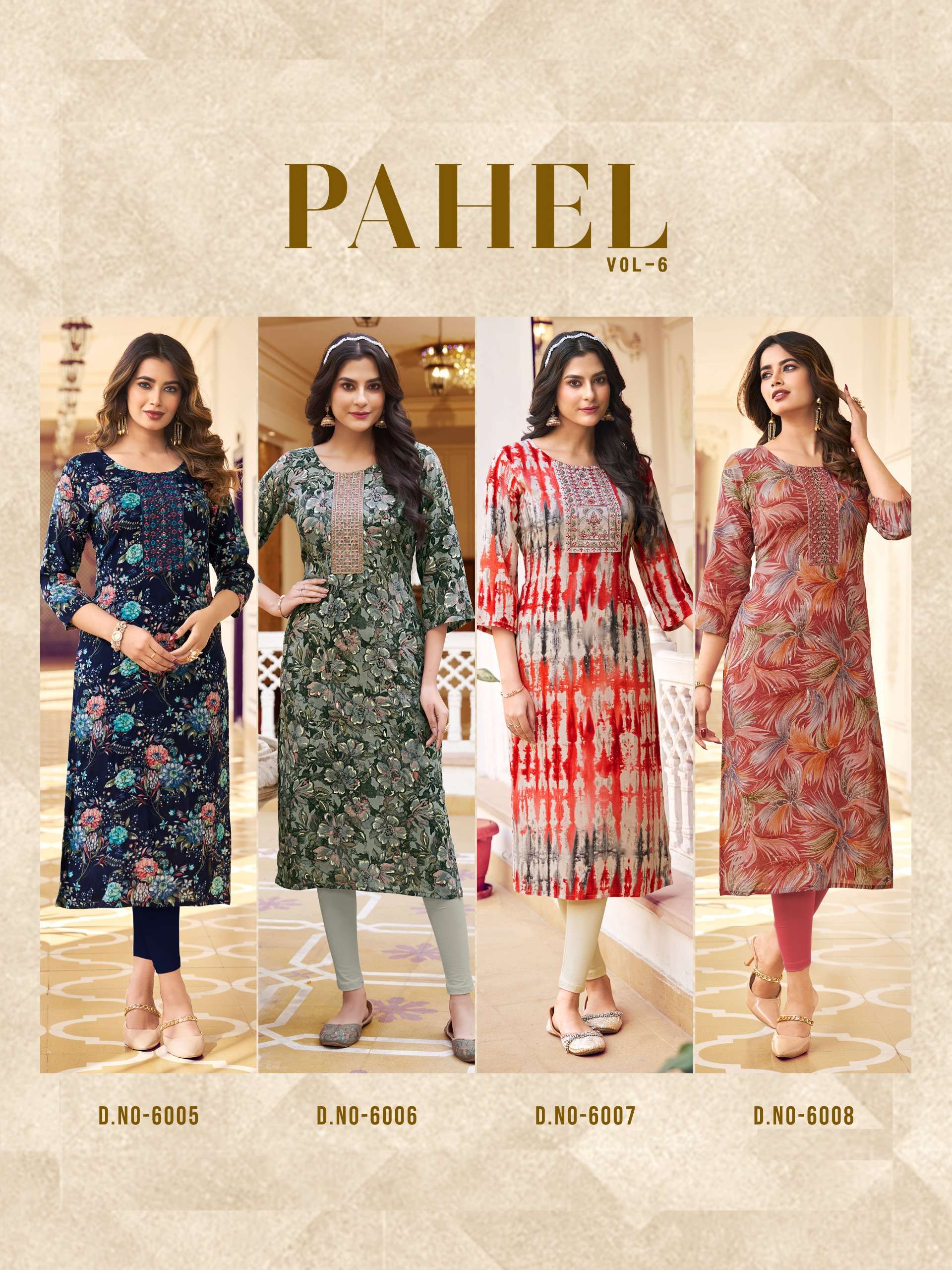 RADHIKA lifestyle PAHEL VOL 6  Kurti manufacturers in India