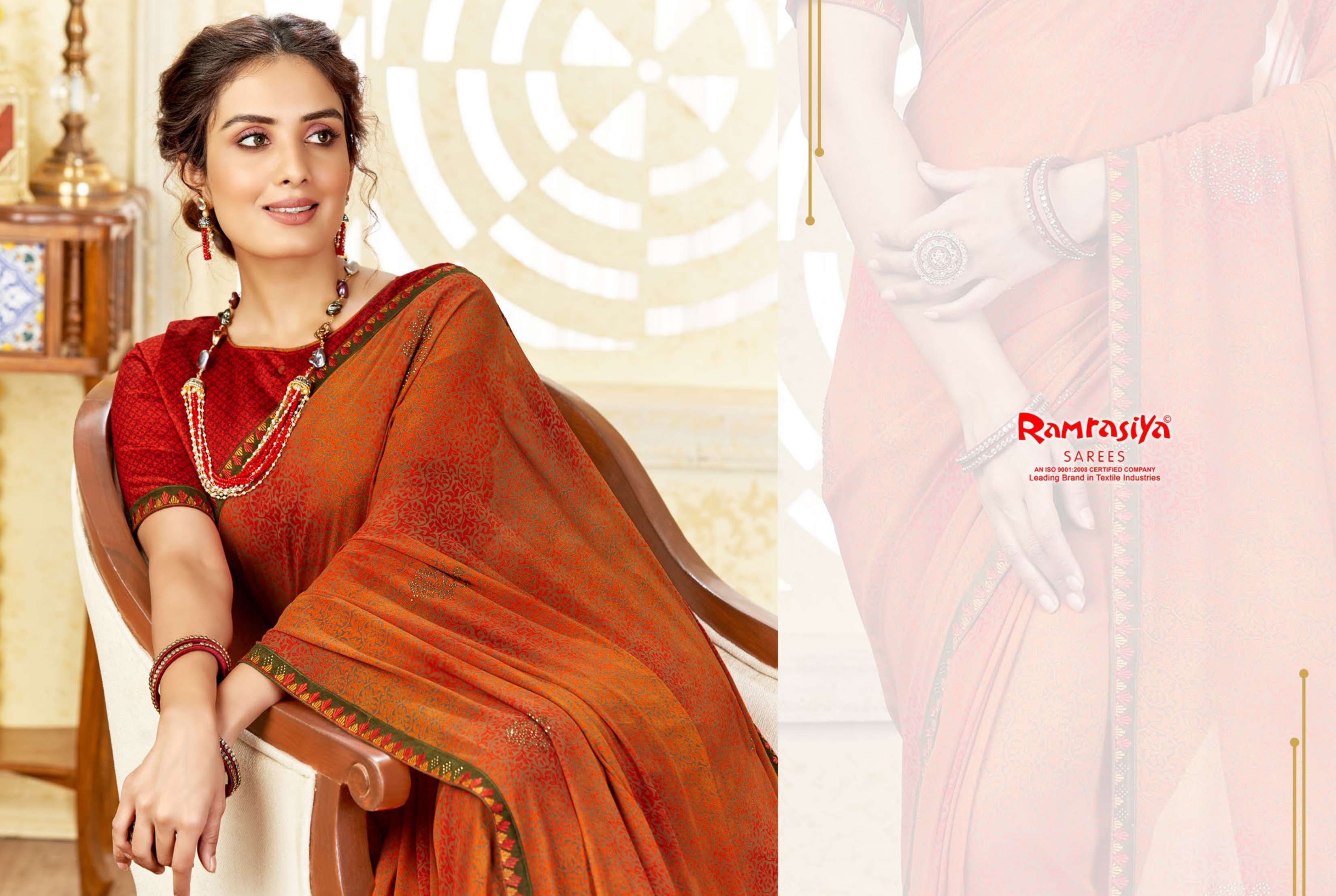Ram Rasiya Biharilal Surat designer saree wholesale