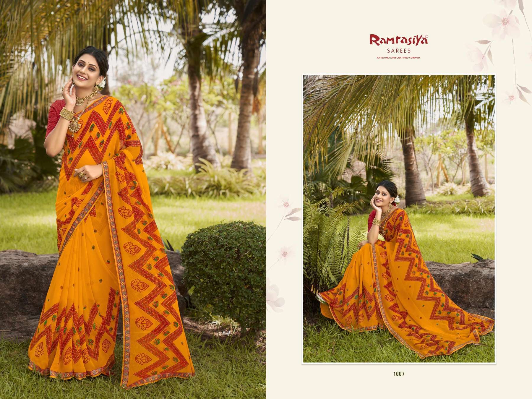 Ram Rasiya Madhav Surat wholesale saree catalog