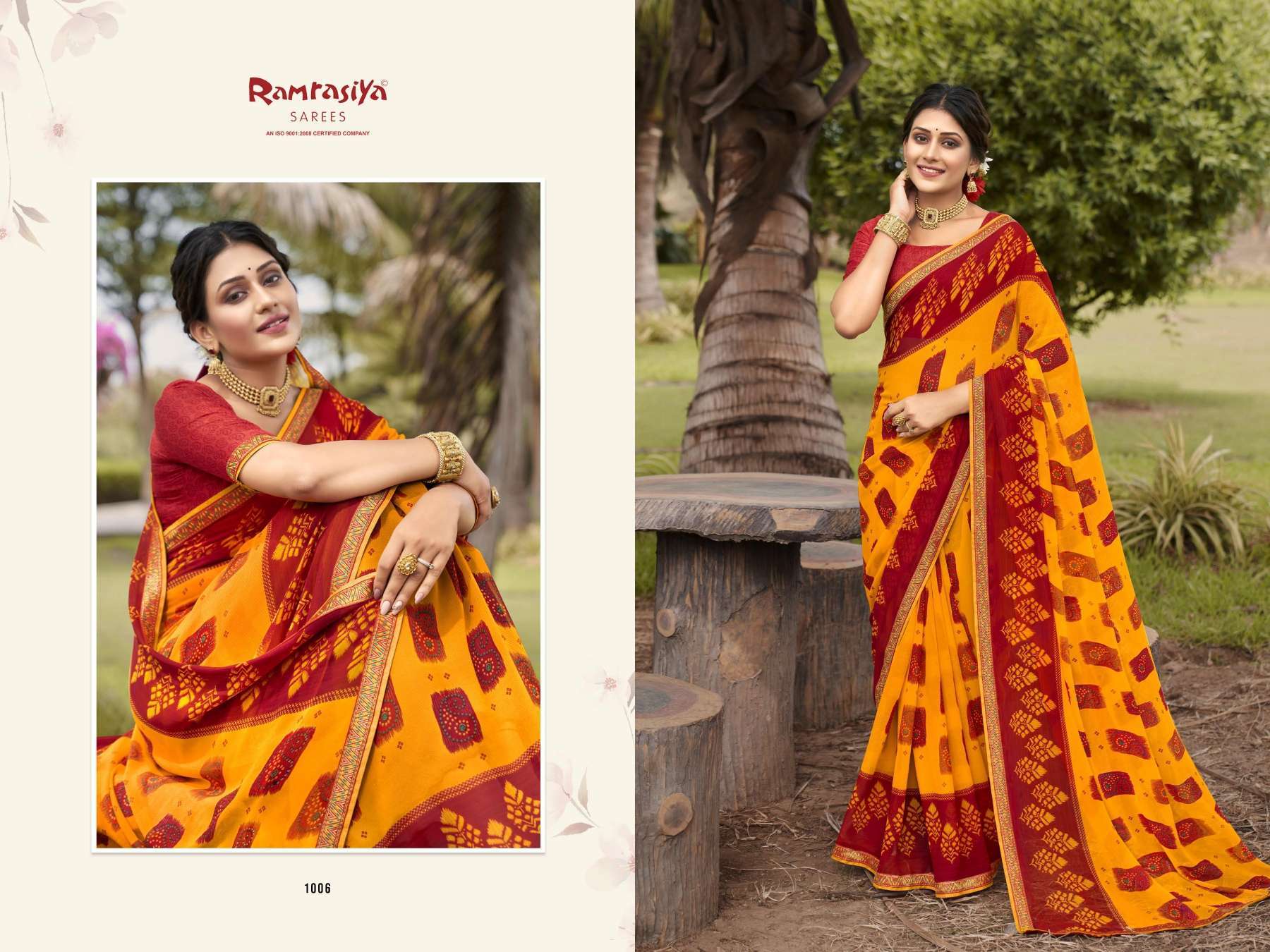 Ram Rasiya Madhav Surat wholesale saree catalog