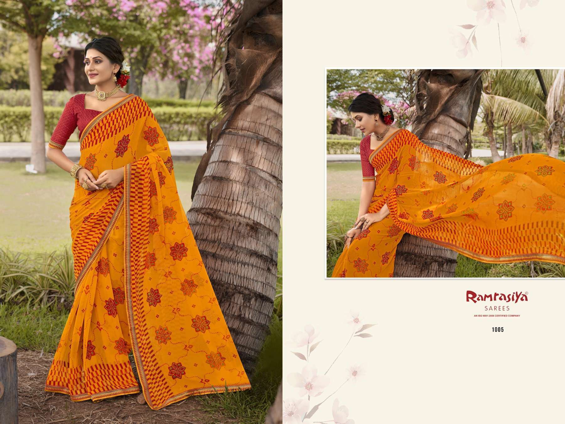 Ram Rasiya Madhav Surat wholesale saree catalog
