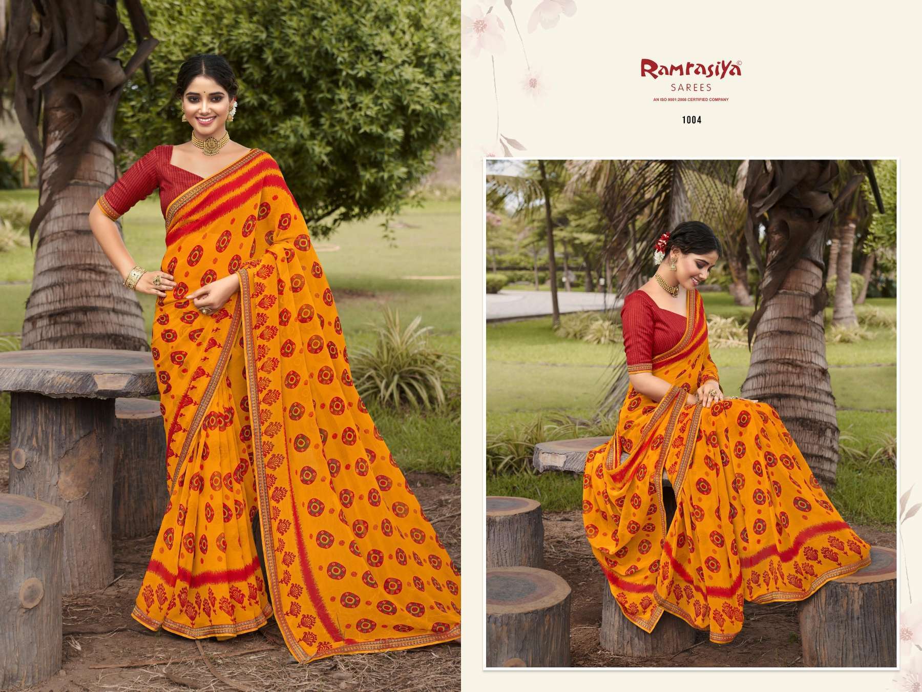 Ram Rasiya Madhav Surat wholesale saree catalog