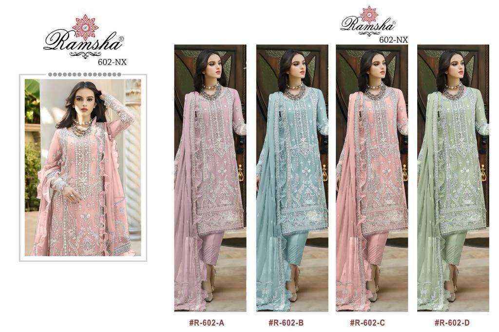 Ramsha R 602 Pakistani Suits Bulk salwar kameez suppliers in Ahmedabad
