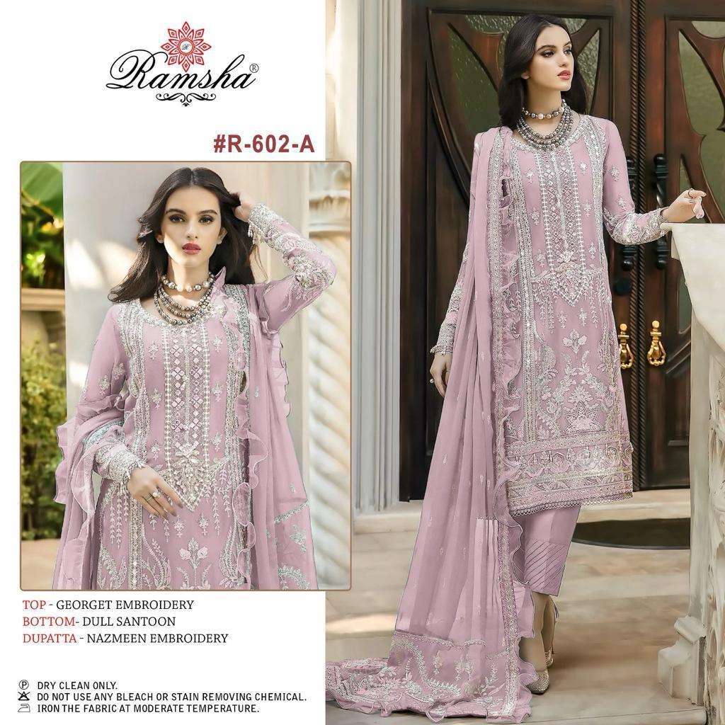 Ramsha R 602 Pakistani Suits Bulk salwar kameez suppliers in Ahmedabad