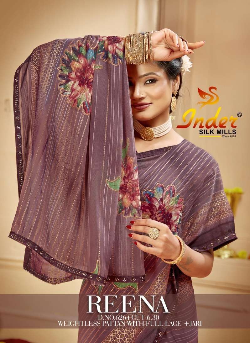 REENA INDER SILK MILLS Surat textile market saree wholesale