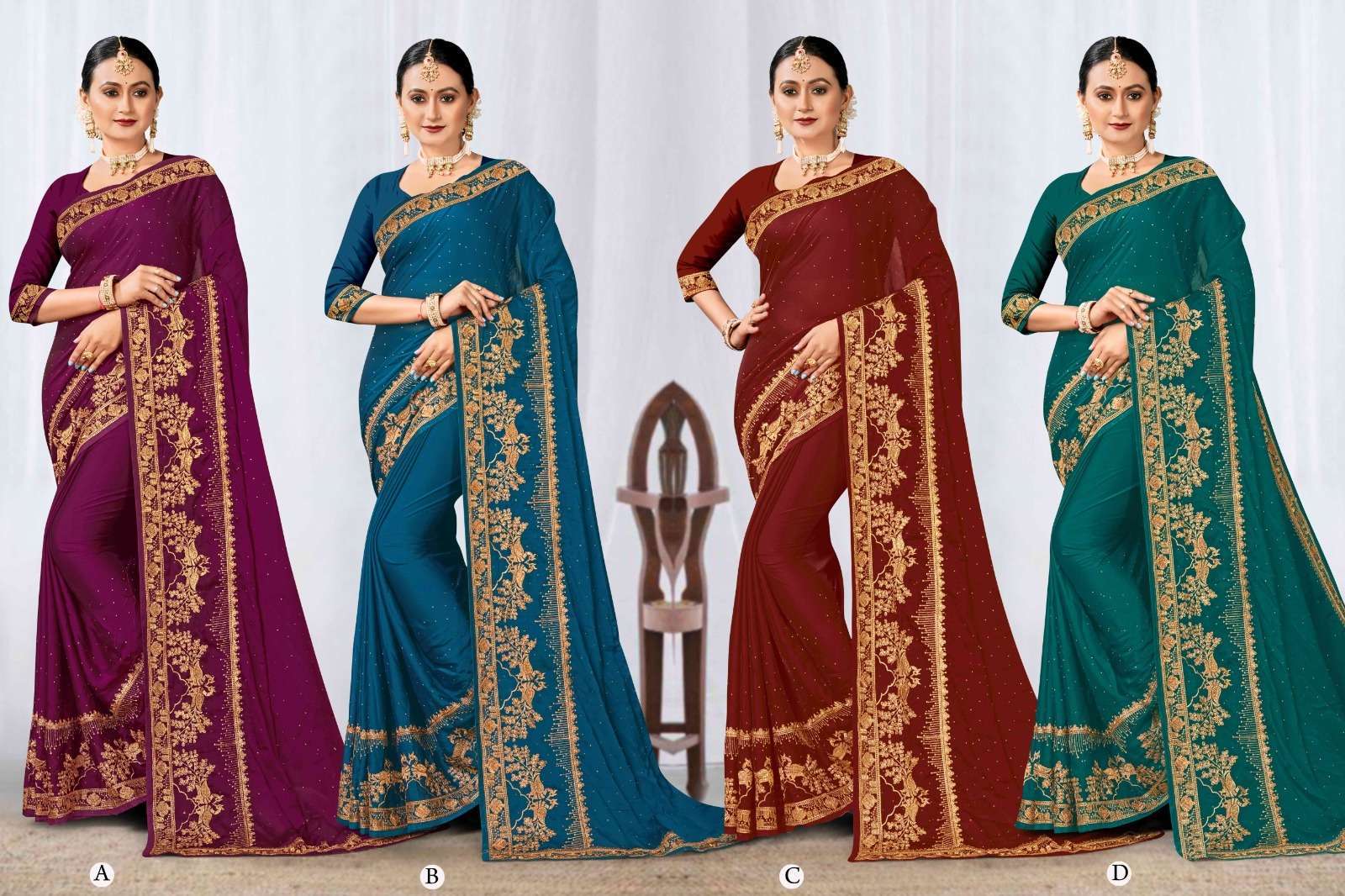 Ronisha RANI SAHIBA Designer Saree wholesalers Surat