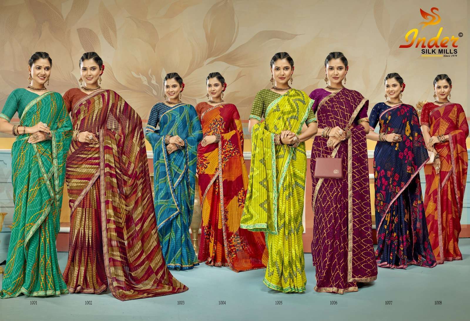 RUHANI INDER SILK MILLS Surat   Surat saree wholesale market rates