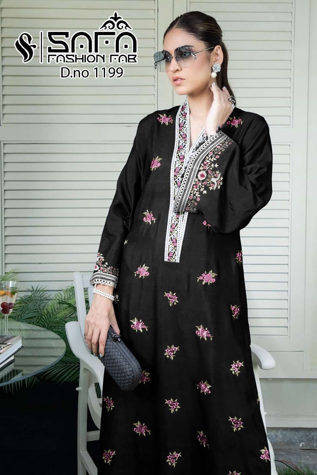 Safa Fashion Fab 1199 Pakistani Suits  Wholesale salwar kameez in Surat