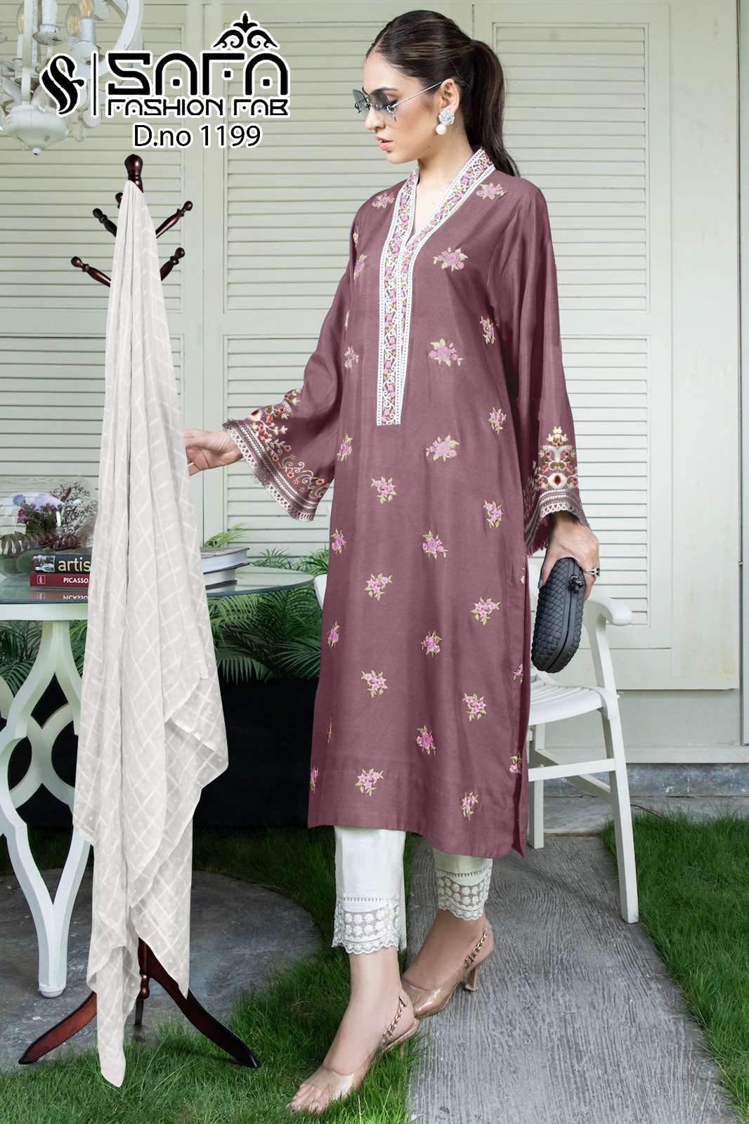 Safa Fashion Fab 1199 Pakistani Suits  Wholesale salwar kameez in Surat