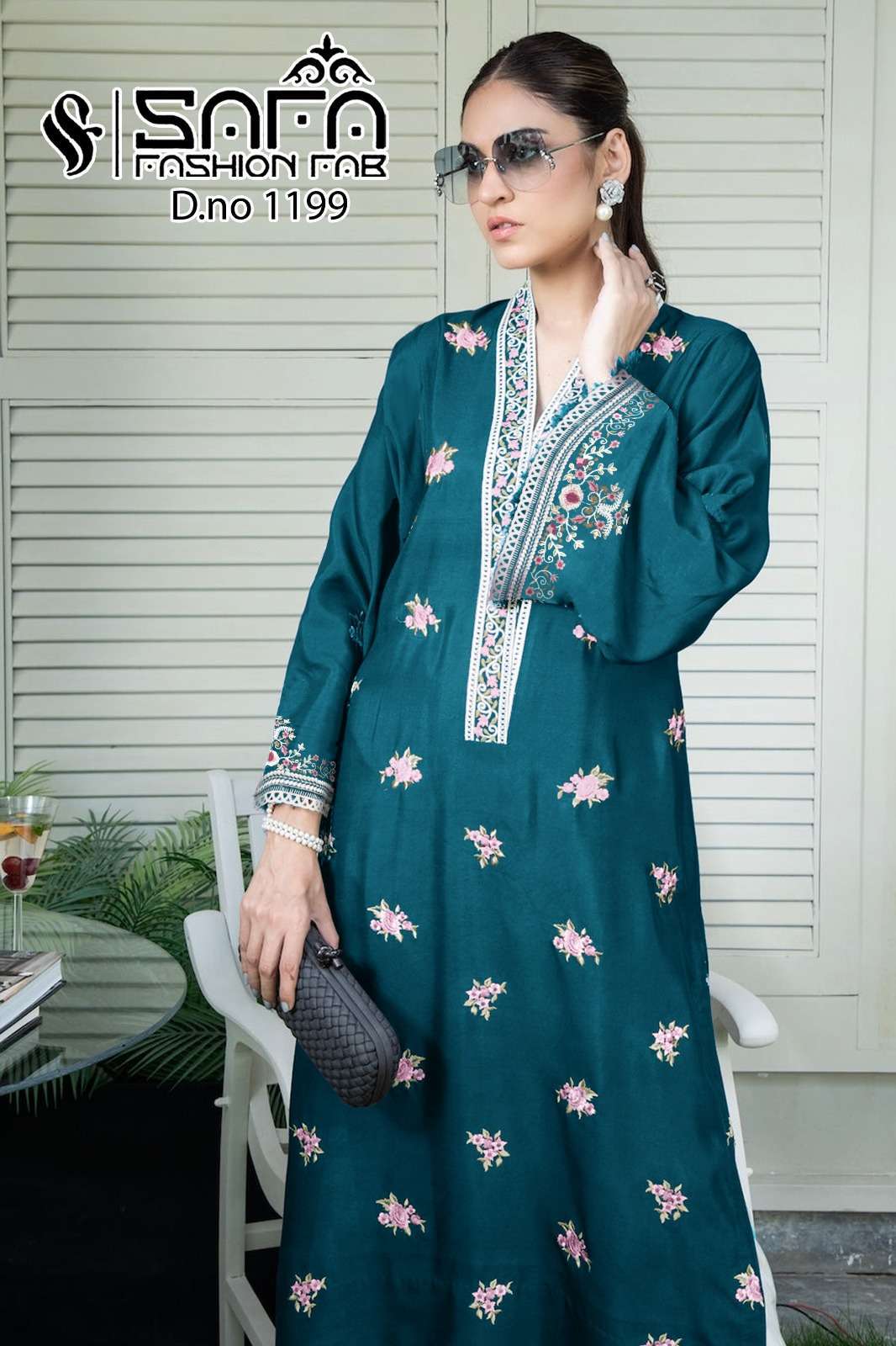 Safa Fashion Fab 1199 Pakistani Suits  Wholesale salwar kameez in Surat