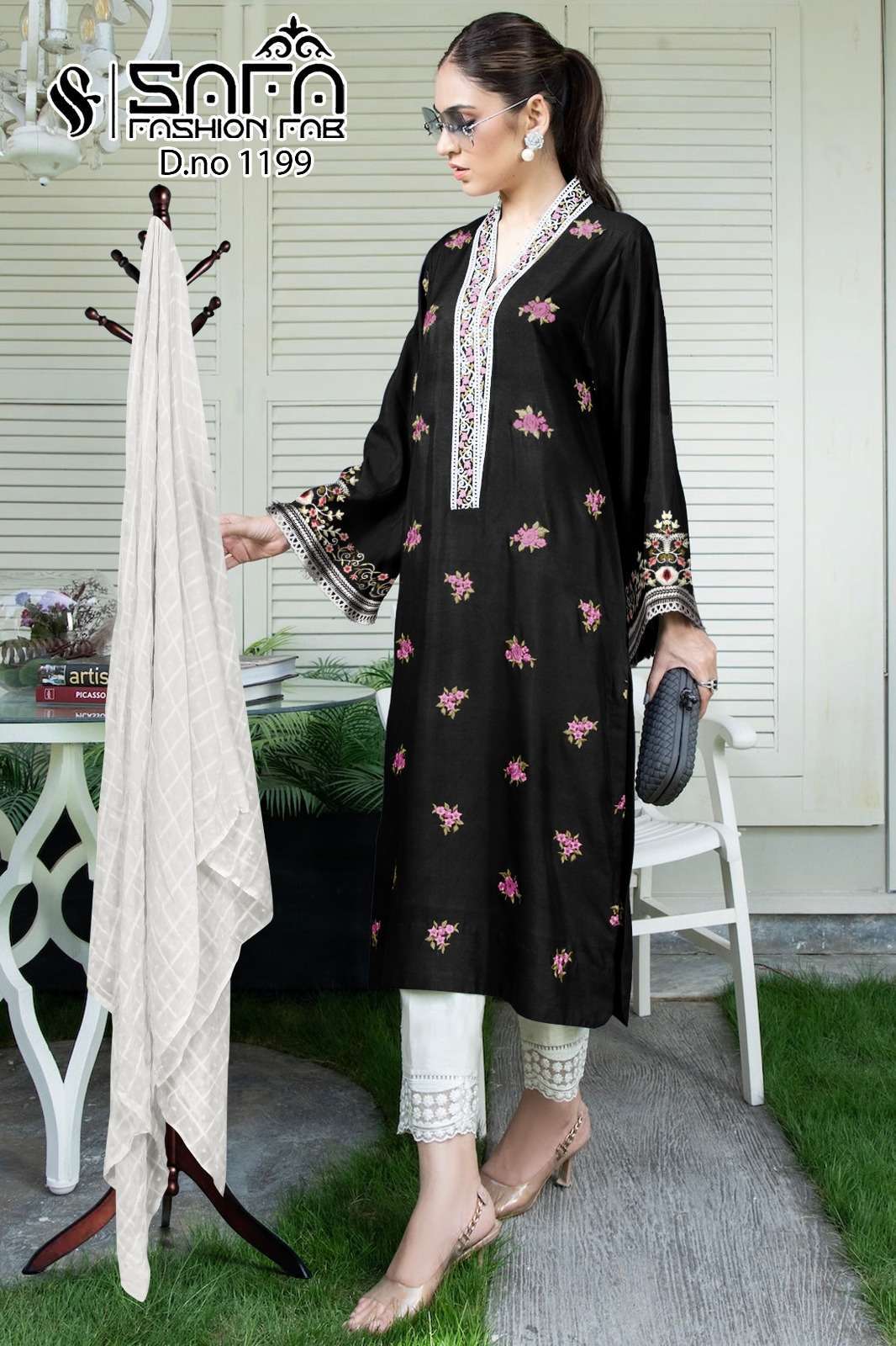 Safa Fashion Fab 1199 Pakistani Suits  Wholesale salwar kameez in Surat