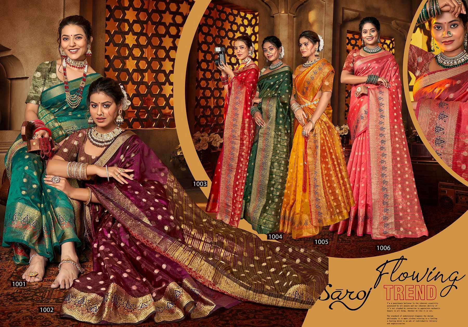 Sakhi Saheli Vol.5 Soft Organzaa Silk Saree Surat saree wholesale market price