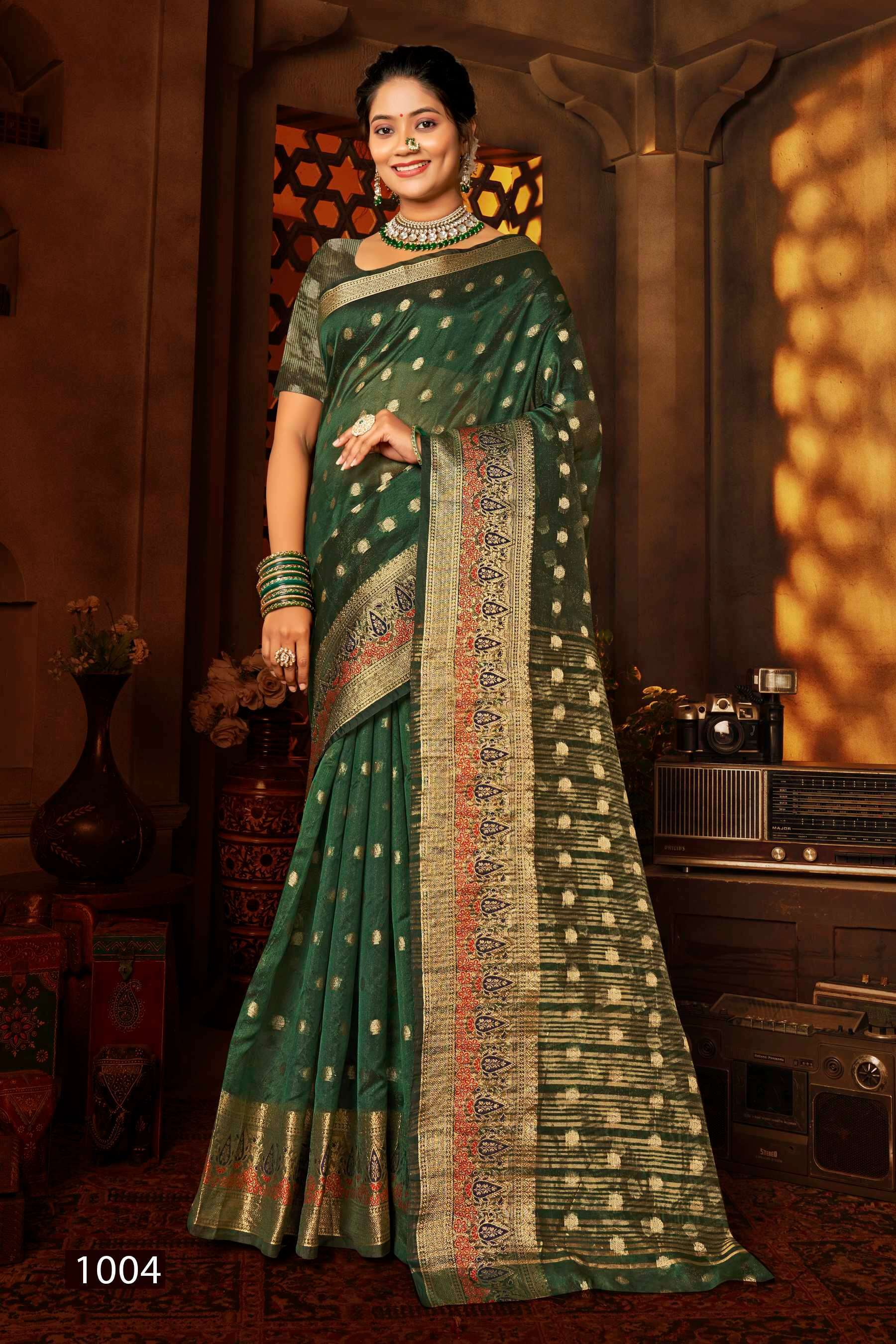 Sakhi Saheli Vol.5 Soft Organzaa Silk Saree Surat saree wholesale market price