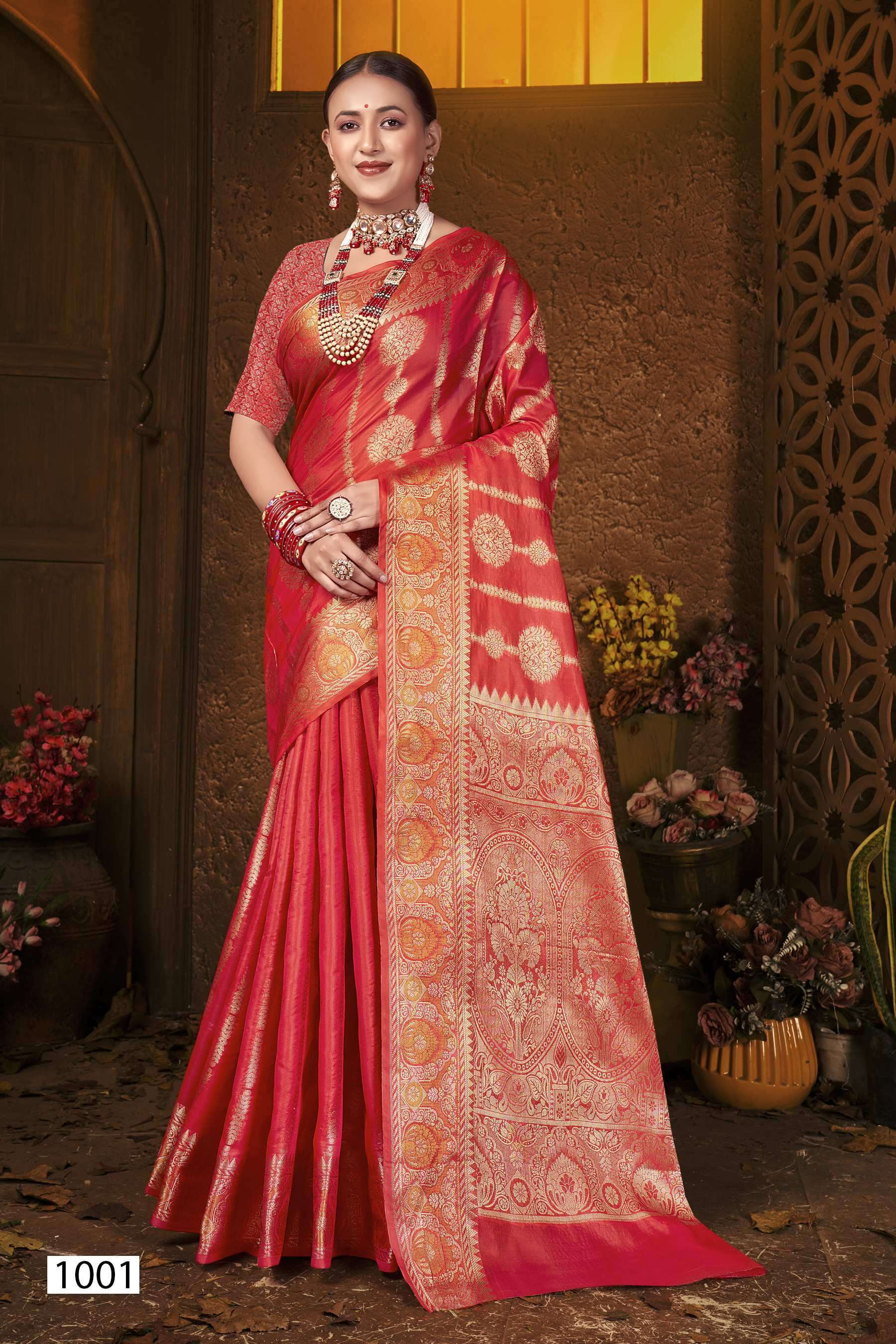 Saroj Fendi Vol - 1 Soft Organza Silk  Surat saree suppliers