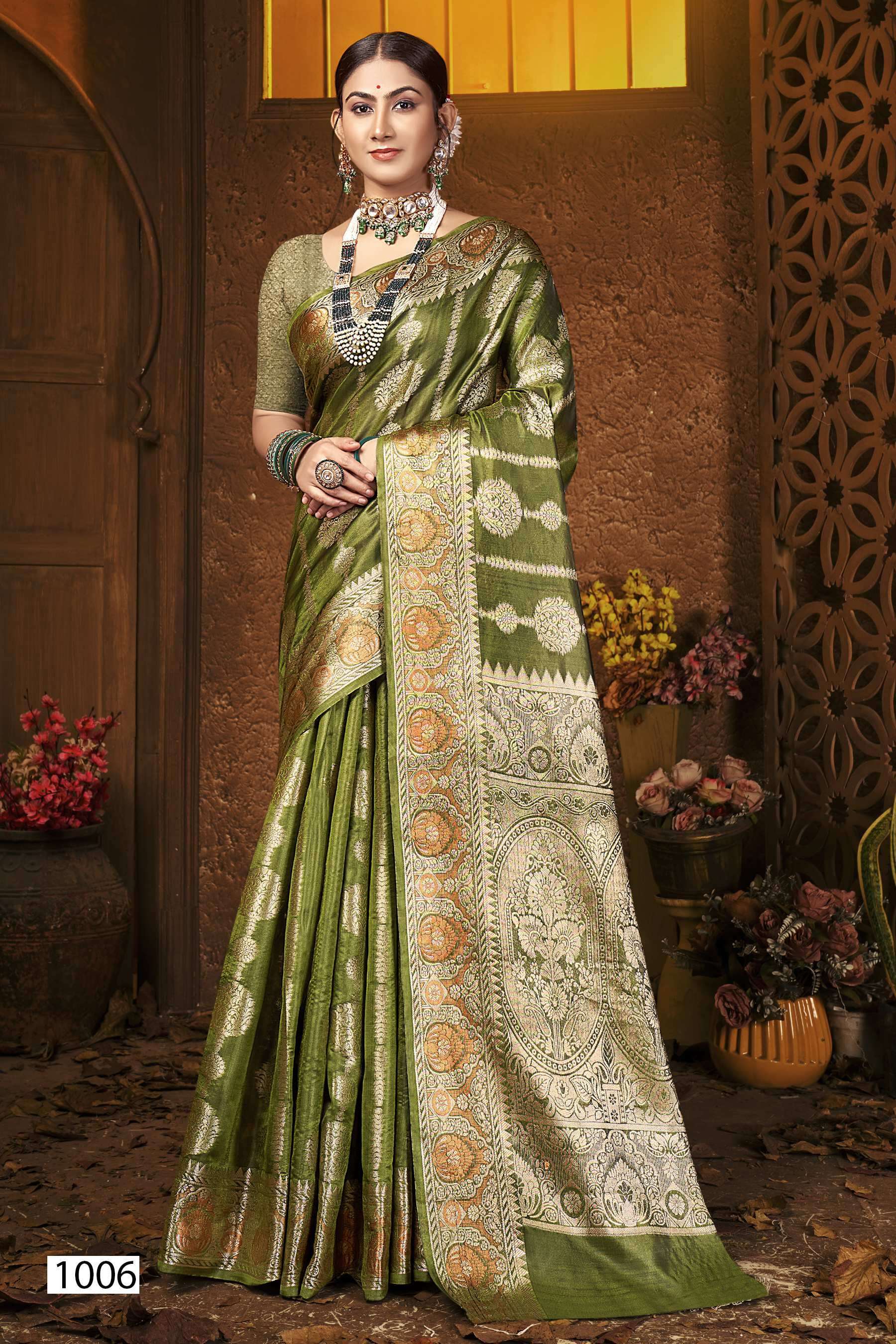 Saroj Fendi Vol - 1 Soft Organza Silk  Surat saree suppliers