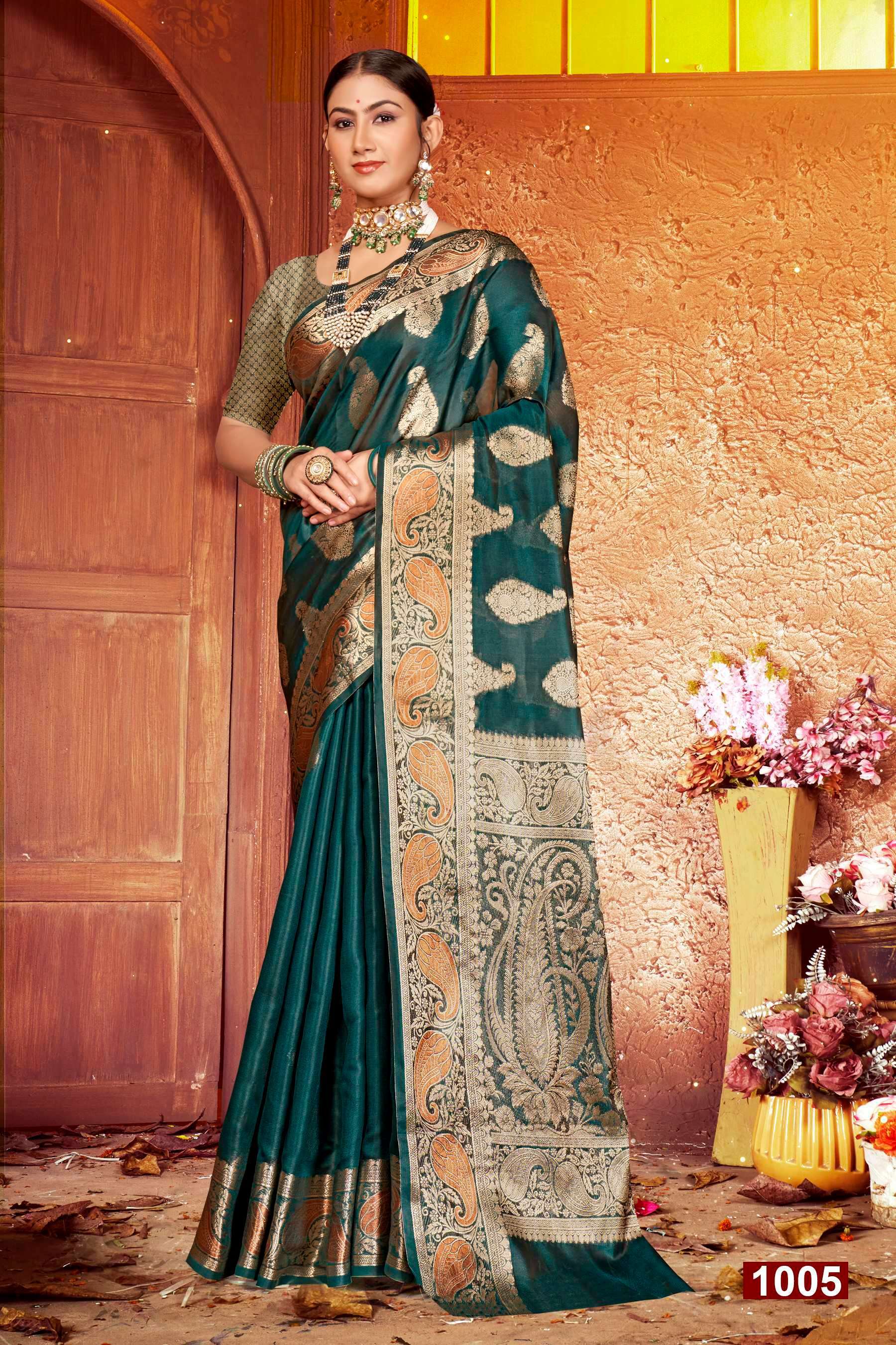 Saroj Fendi Vol - 3 Soft Organza Silk Surat saree online shopping