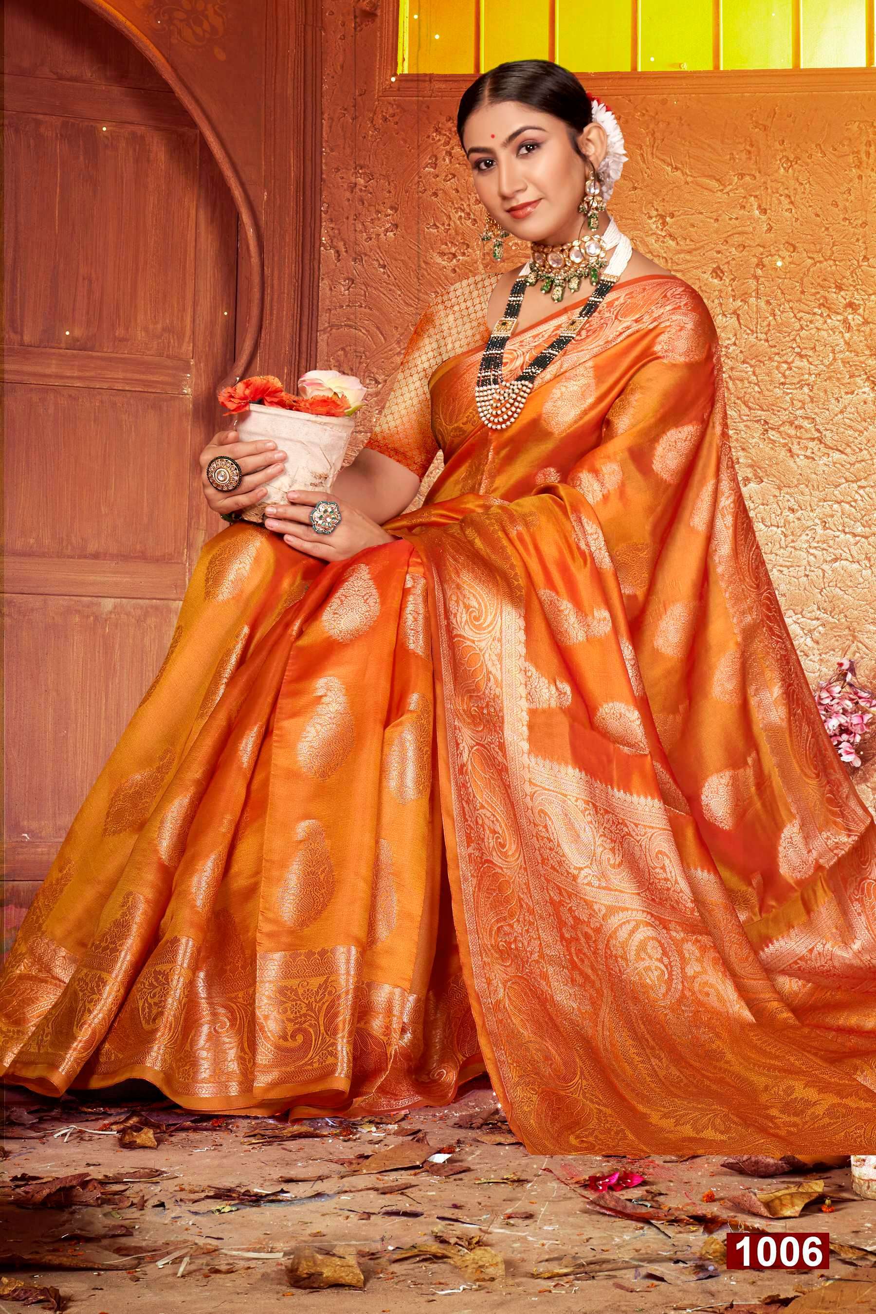 Saroj Fendi Vol - 3 Soft Organza Silk Surat saree online shopping