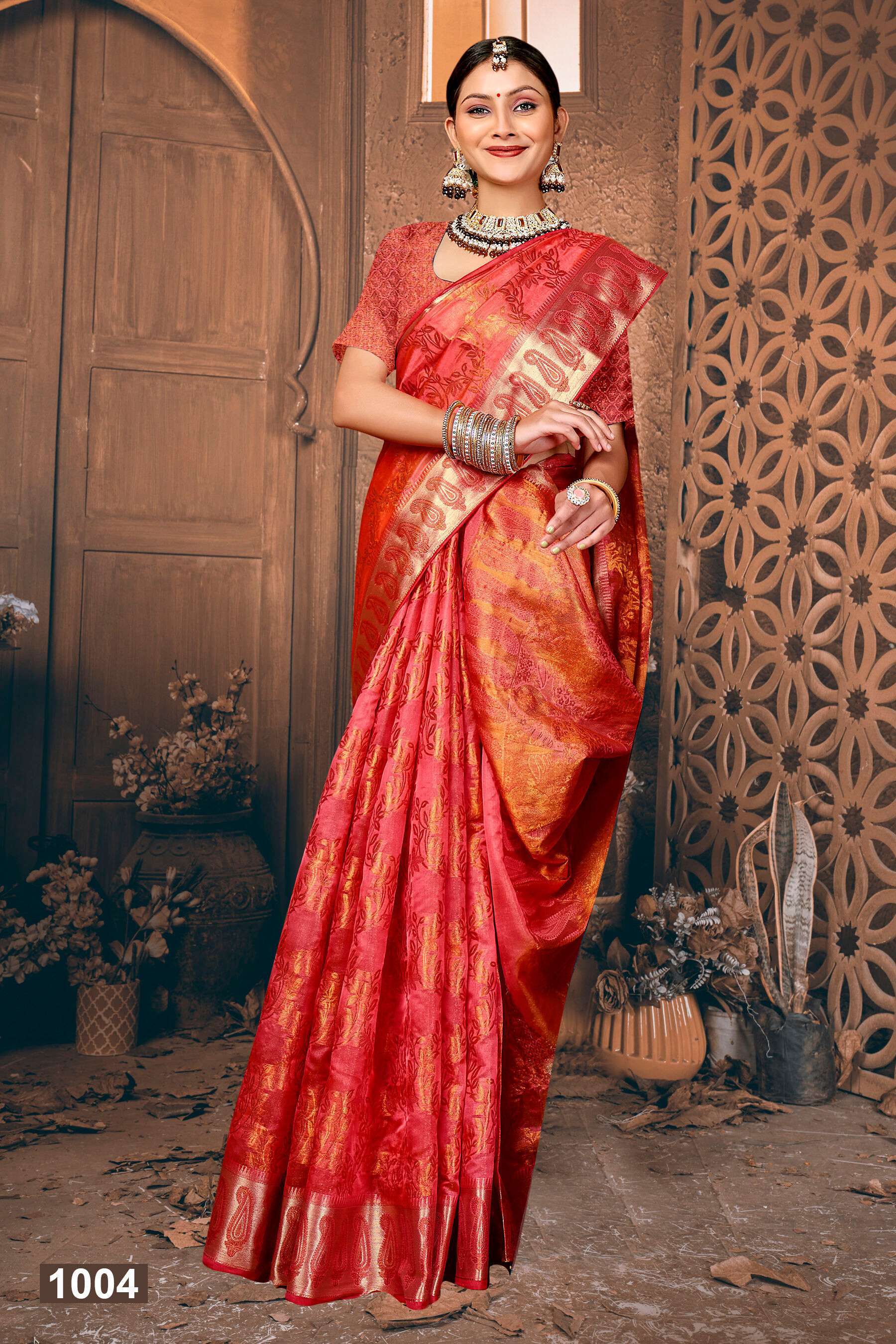 Saroj Fendi Vol - 5 Soft Organza Silk Wholesale saree market