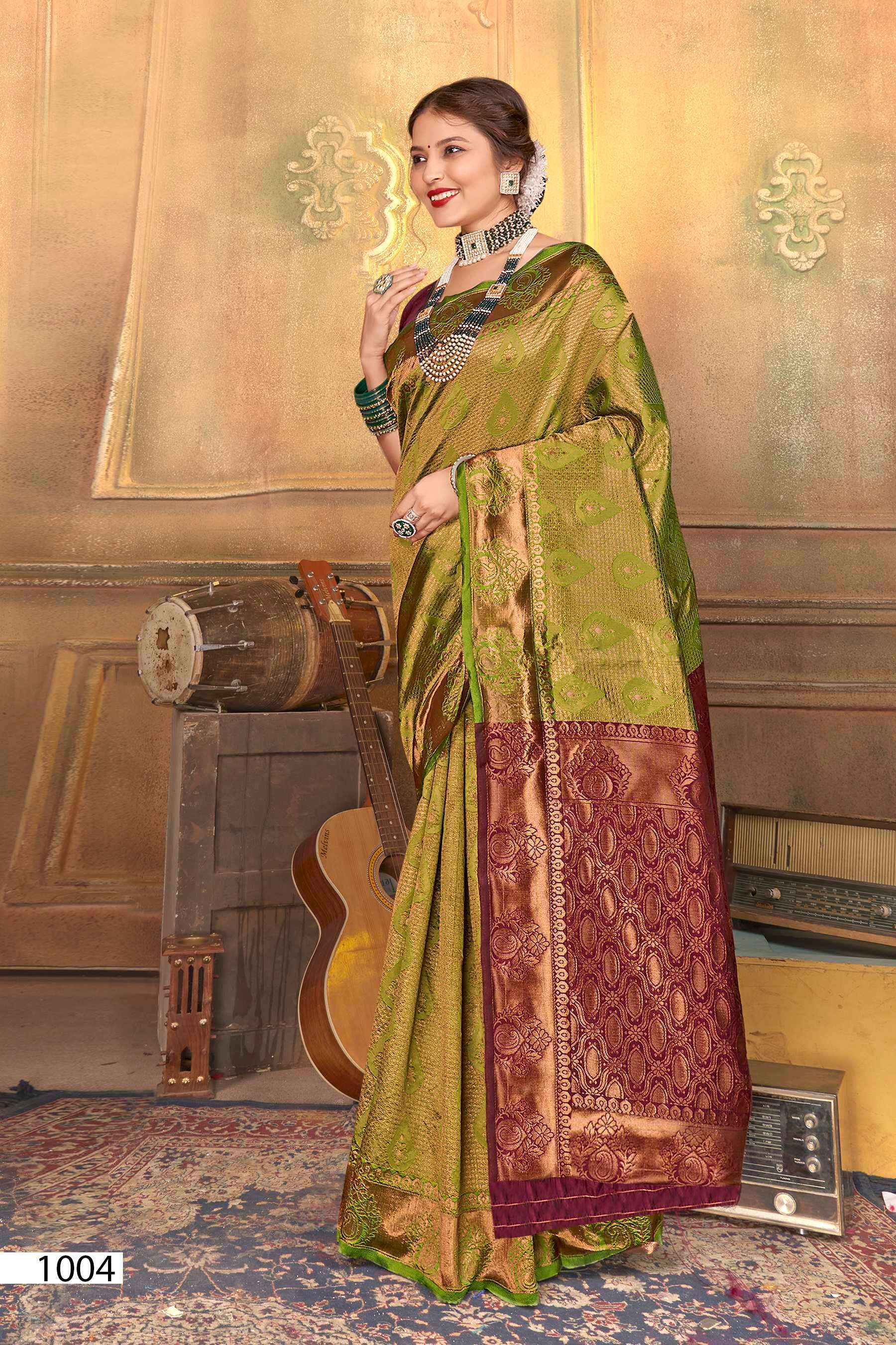 Saroj Sanjivini Vol - 3 Soft Silk Indian saree wholesale market