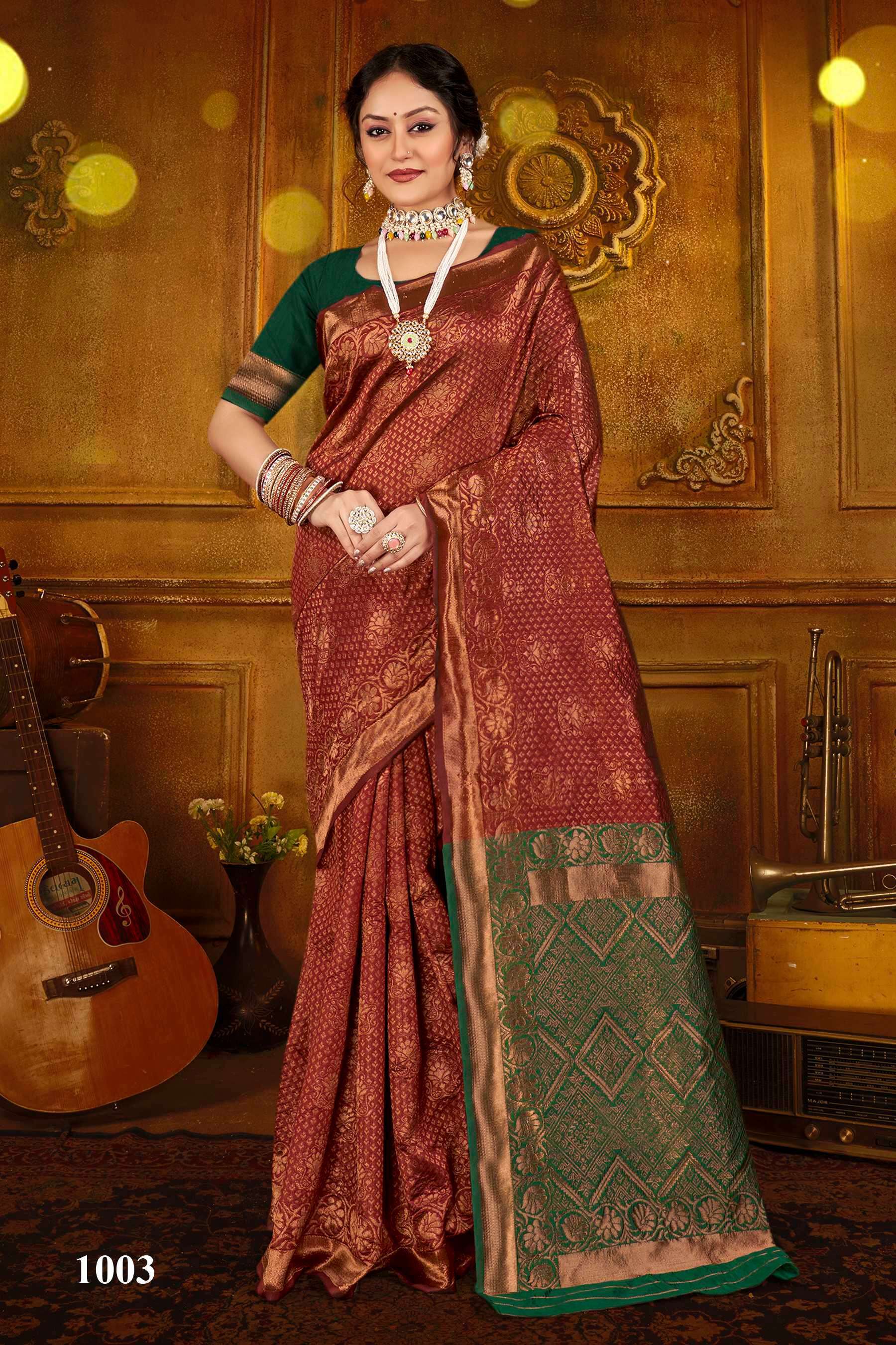 Saroj Sanjivini Vol - 4 Soft Silk Designer saree wholesale