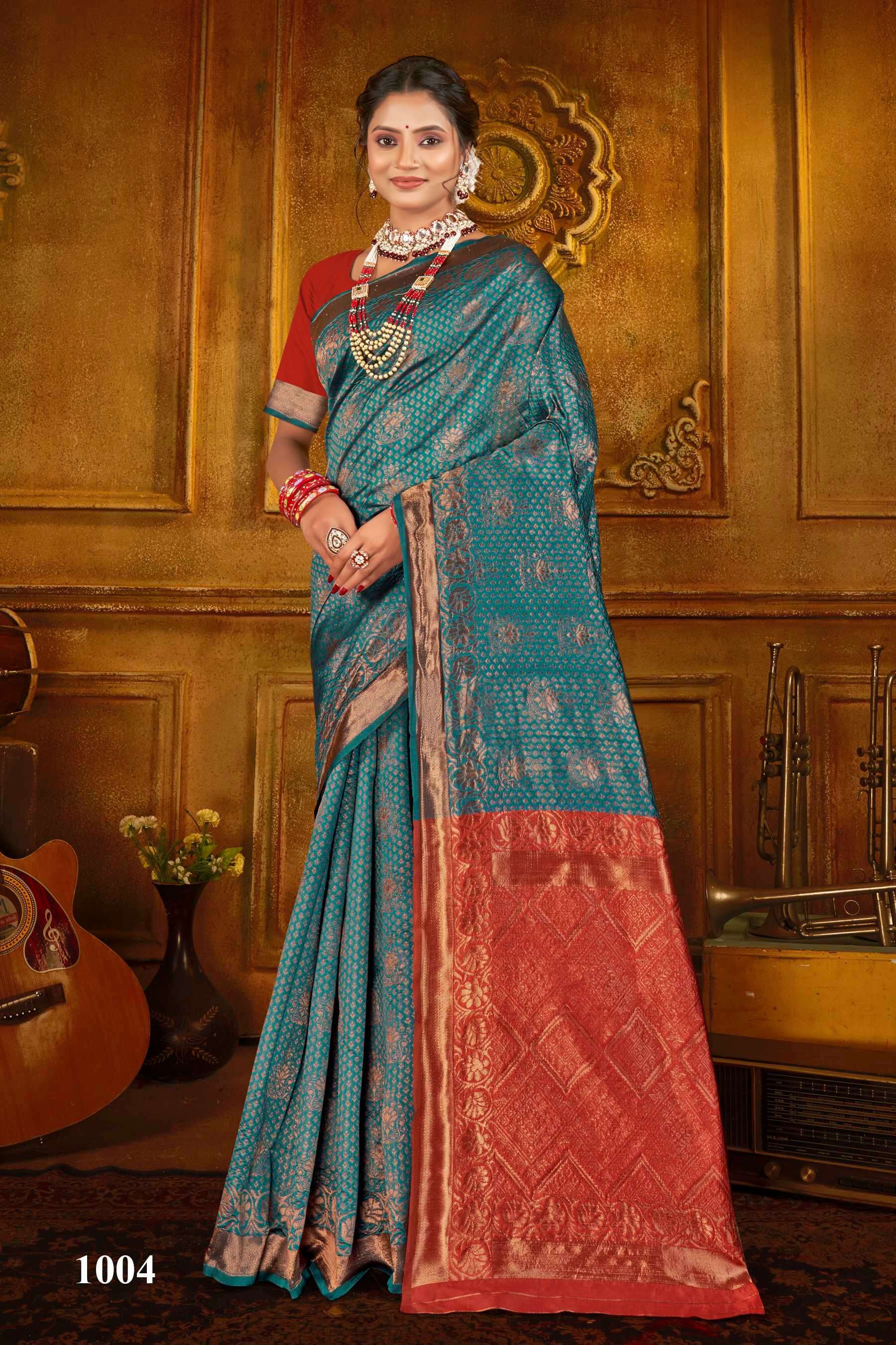 Saroj Sanjivini Vol - 4 Soft Silk Designer saree wholesale
