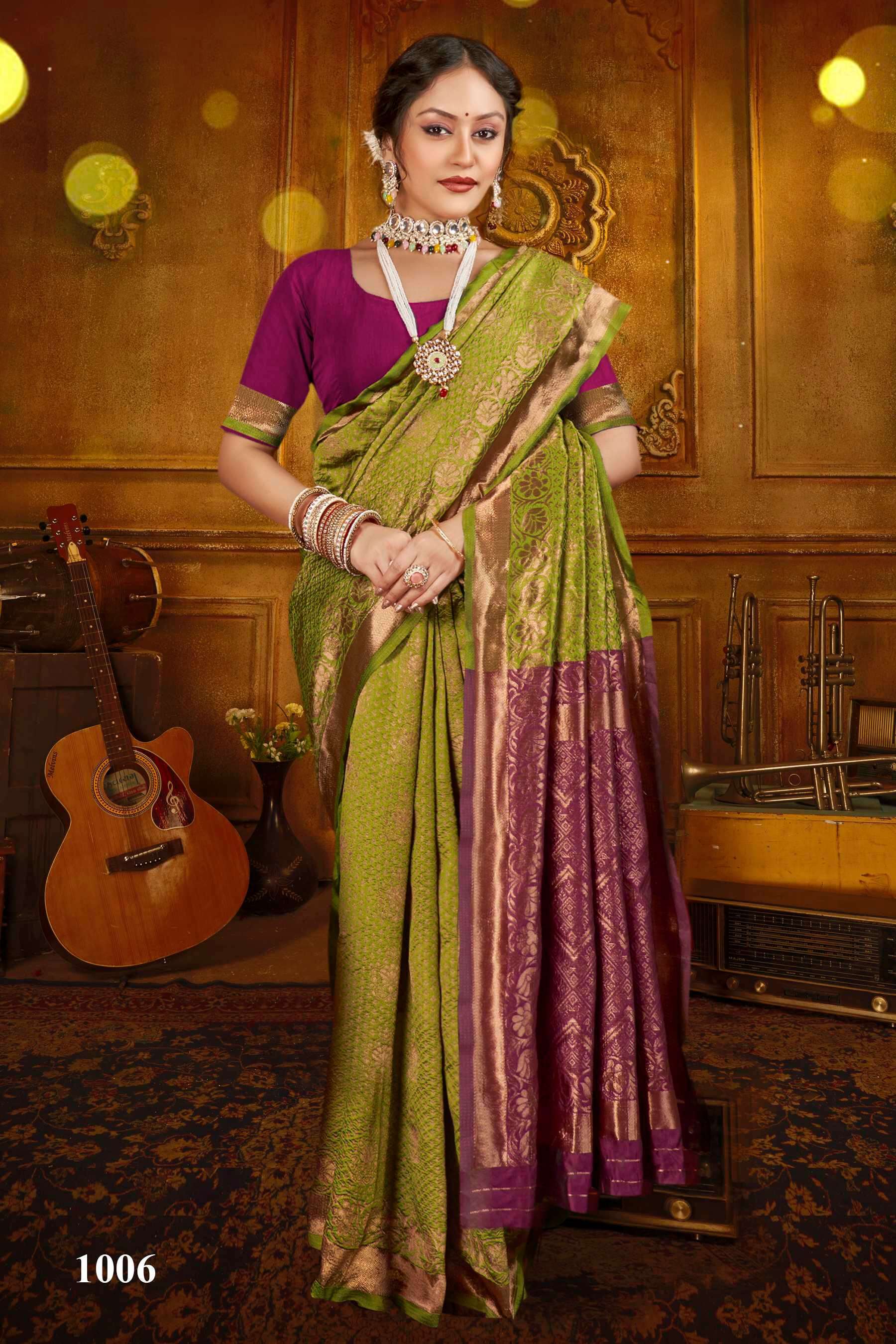 Saroj Sanjivini Vol - 4 Soft Silk Designer saree wholesale