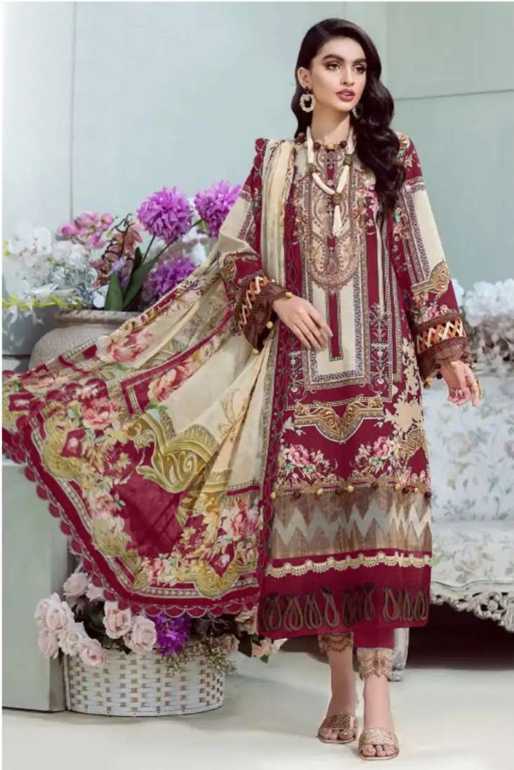 Sharaddha Bliss Vol 3 Chiffon Dupatta  Pakistani lawn suits in Surat