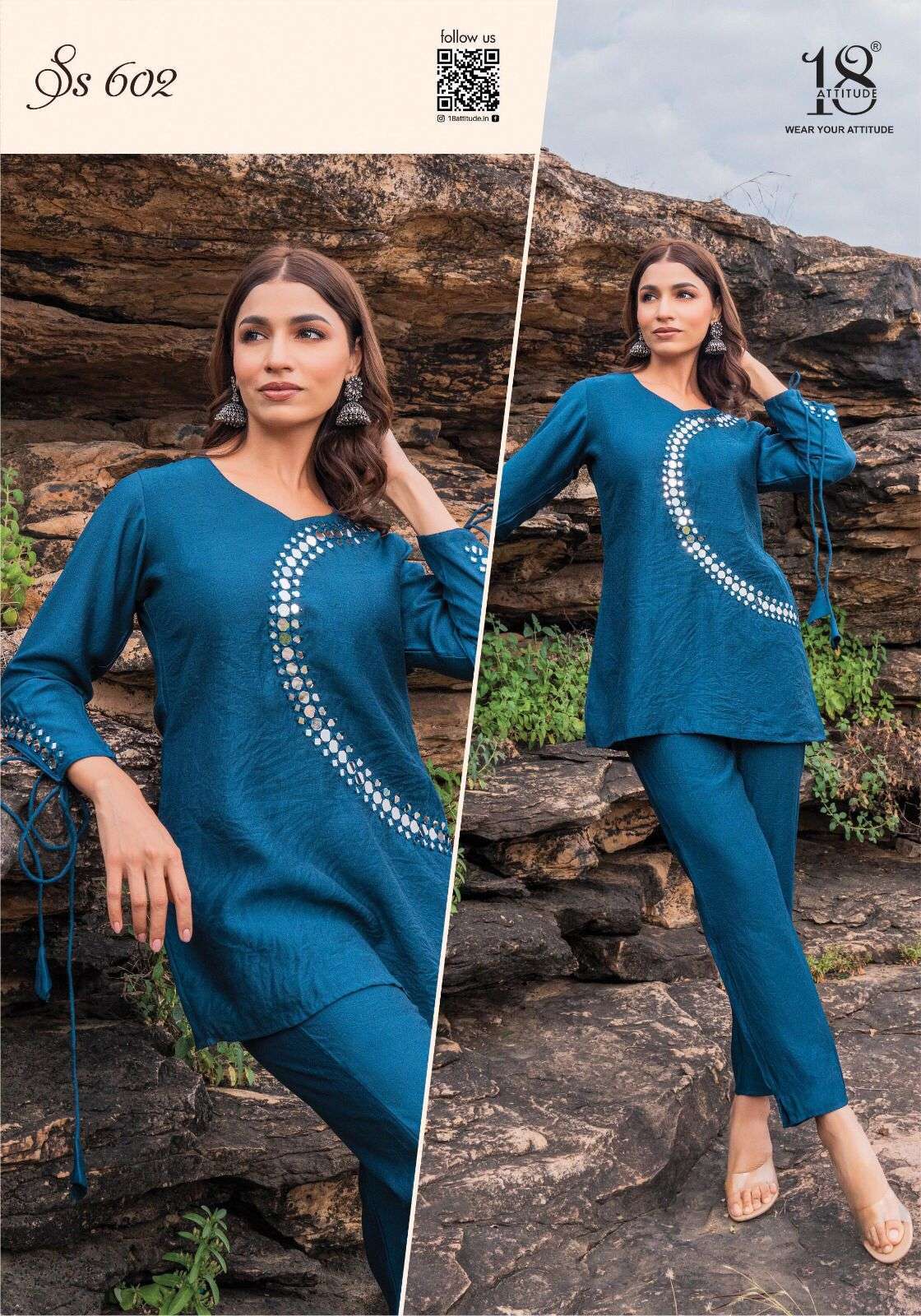 SHO-SHAA VOL.06 CORD-SETS Kurtis for resell in Ahmedabad