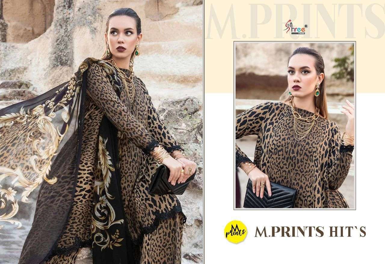 Shree M Print Hits Cotton Dupatta Salwar Kameez Pakistani suits wholesale in India