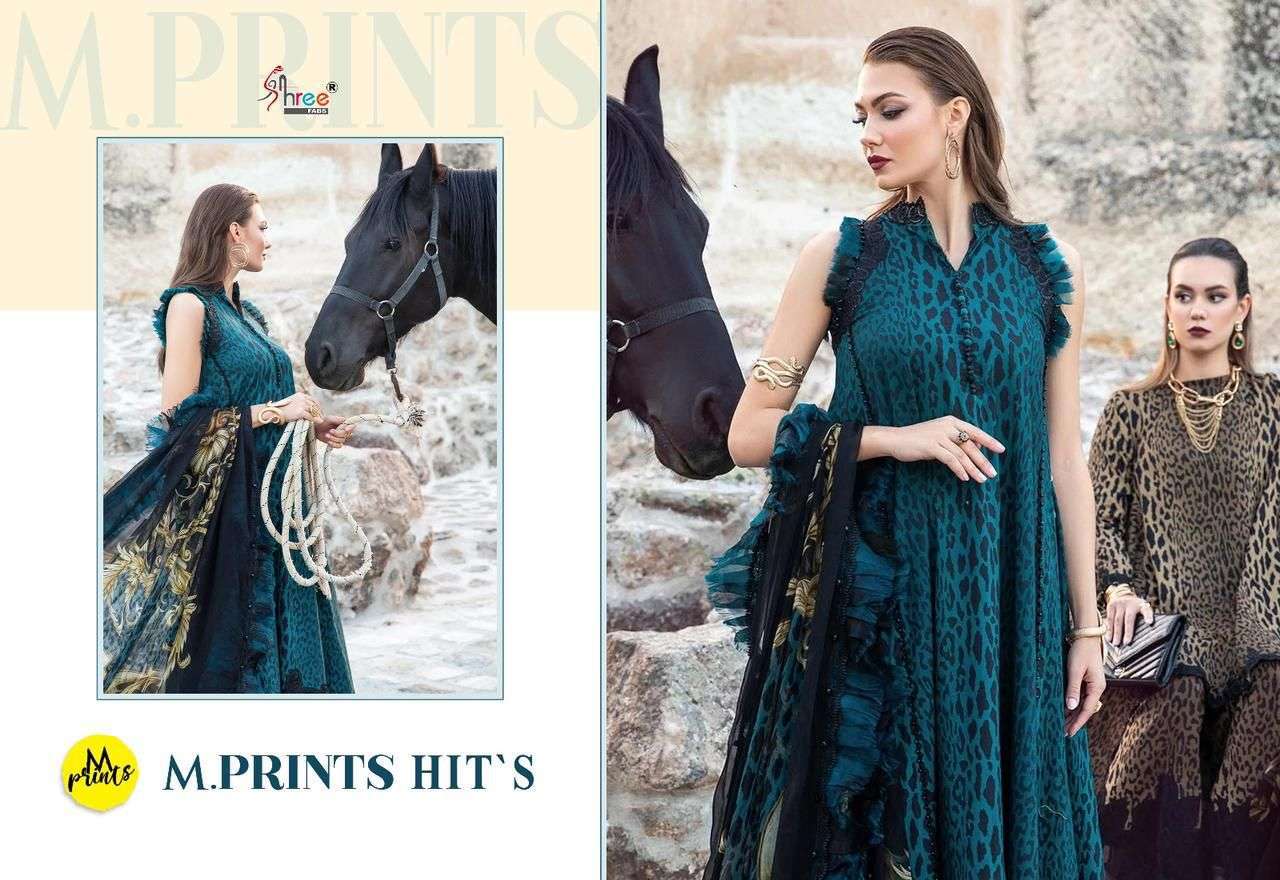 Shree M Print Hits Cotton Dupatta Salwar Kameez Pakistani suits wholesale in India