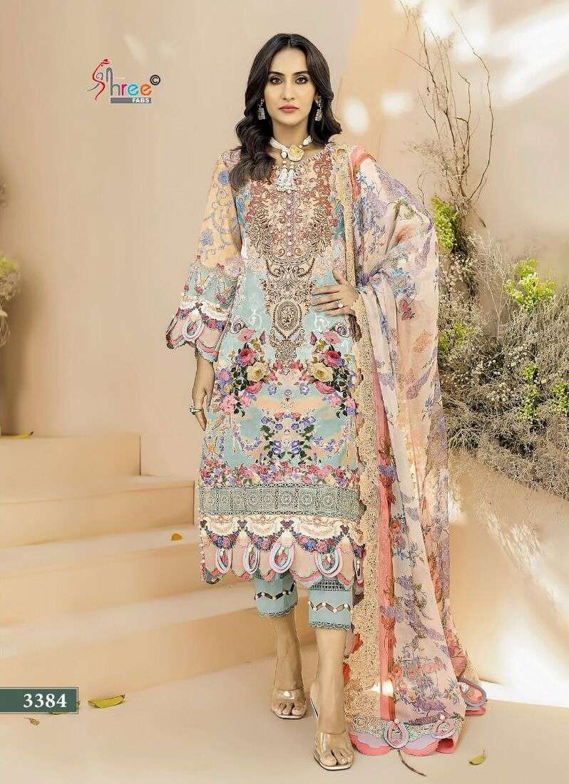 Shree Needle Wonder Vol 4 Cotton Dupatta Salwar Suits Pakistani suits wholesale in Mumbai