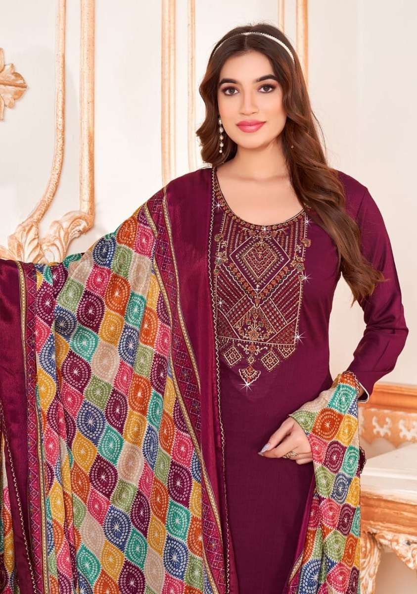 Vandana Nigaar Vol-2 -Dress Material designs for wholesale