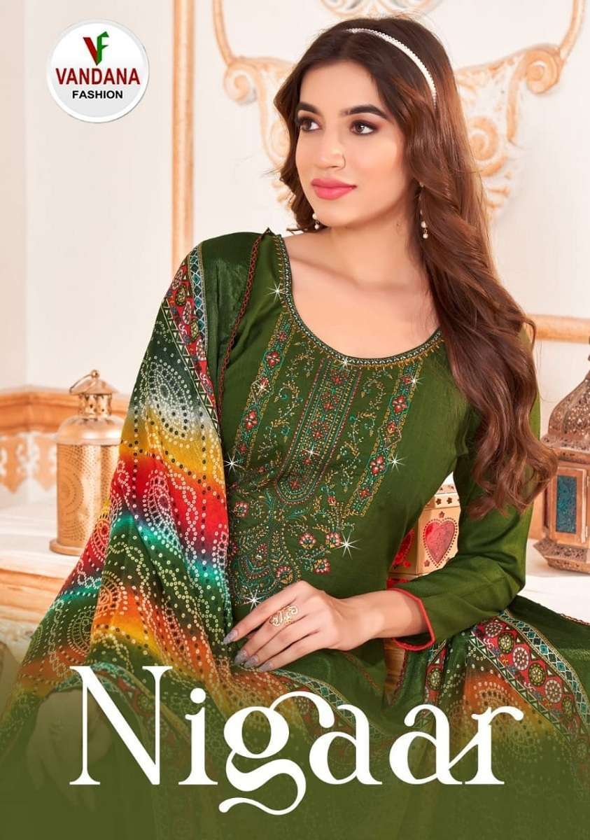Vandana Nigaar Vol-2 -Dress Material designs for wholesale