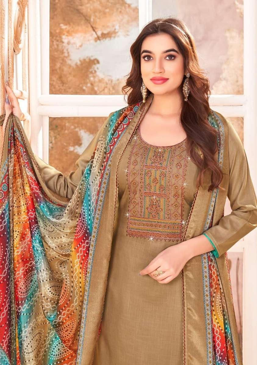 Vandana Nigaar Vol-2 -Dress Material designs for wholesale