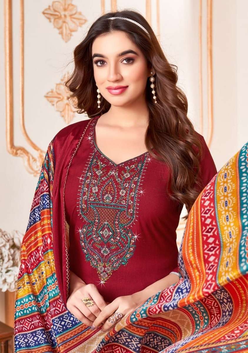 Vandana Nigaar Vol-2 -Dress Material designs for wholesale