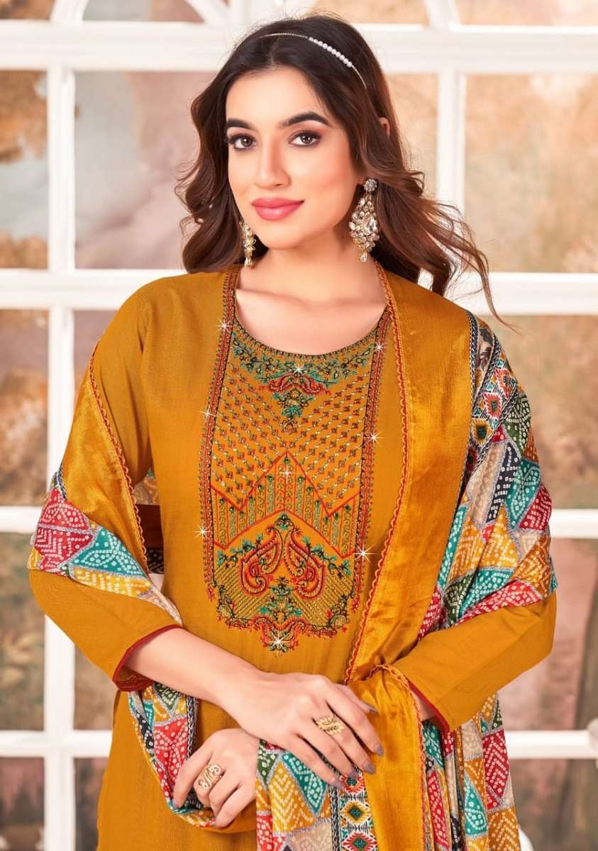 Vandana Nigaar Vol-2 -Dress Material designs for wholesale