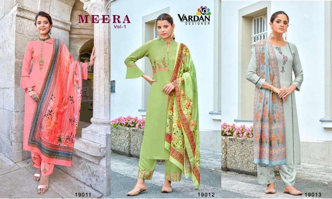 Vardan Designer MEERA VOL - 1  Surat kurti wholesale suppliers