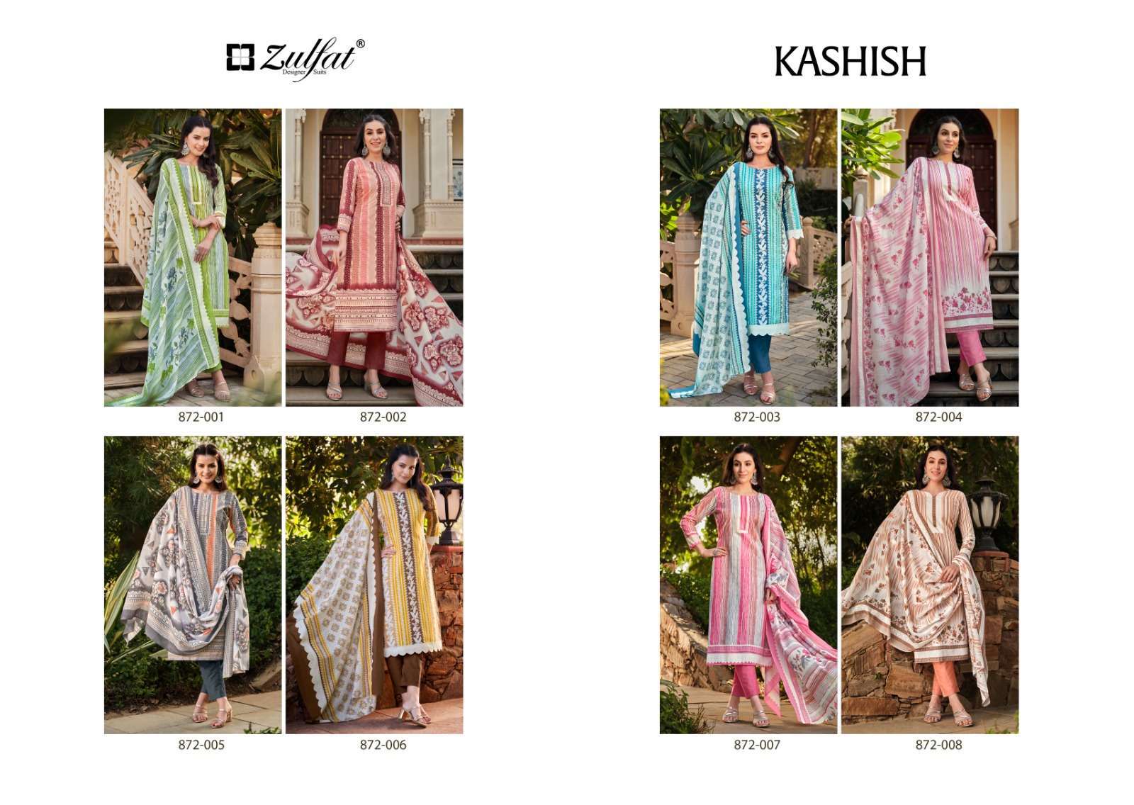 Zulfat Kashish Designer Dress Material Best Dress Material Surat wholesale dress material online