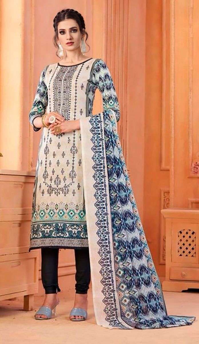 Aasha Harsha Vol 3 Cotton Dupatta Indian Salwar Kameez Wholesale in Gujarat