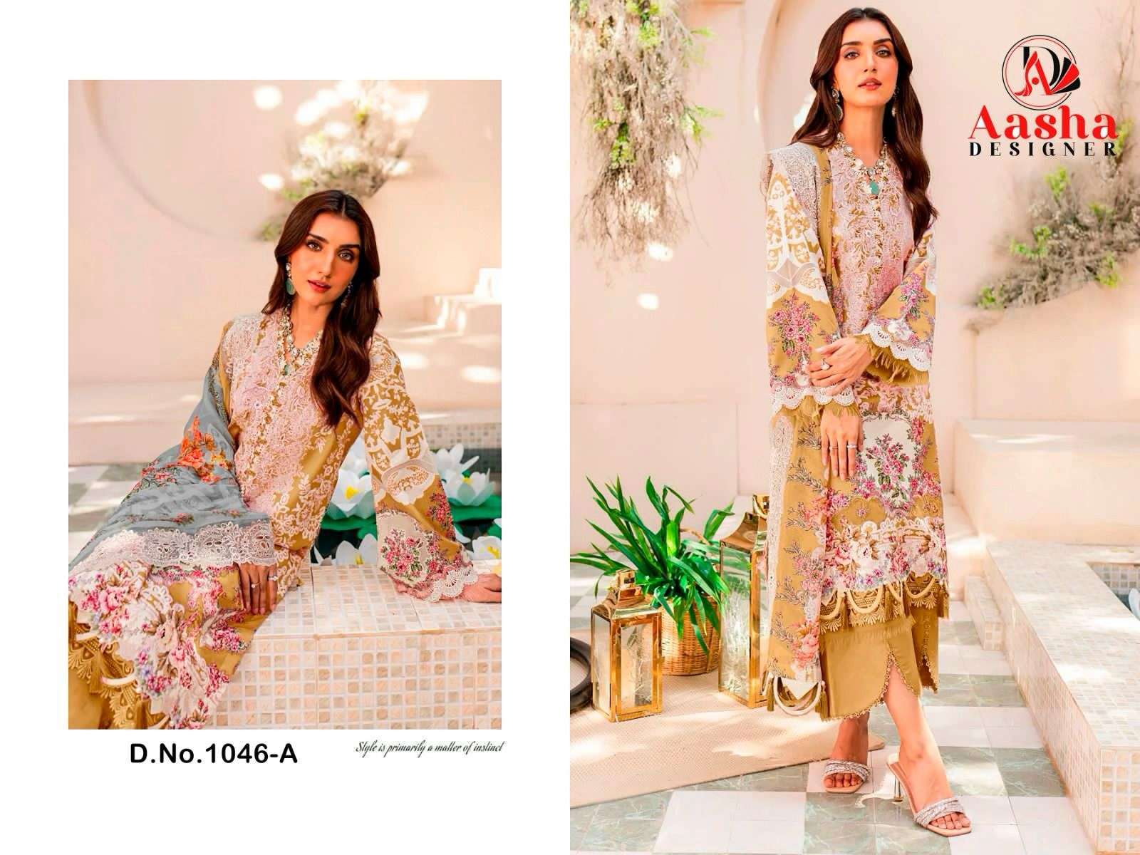 Aasha Needle Wonder Vol 3 Cotton Dupatta Surat Wholesale Market for Pakistani Dresses