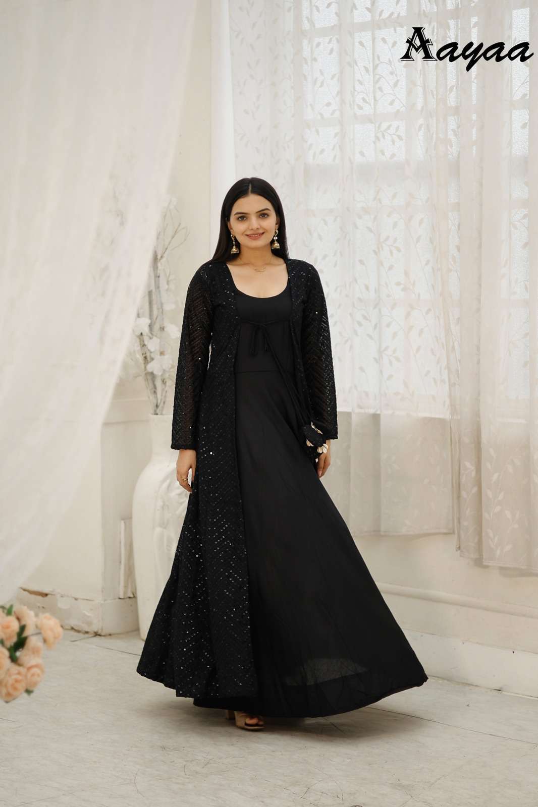 Aayaa Vol 15 Gown Kurti manufacturer in Surat