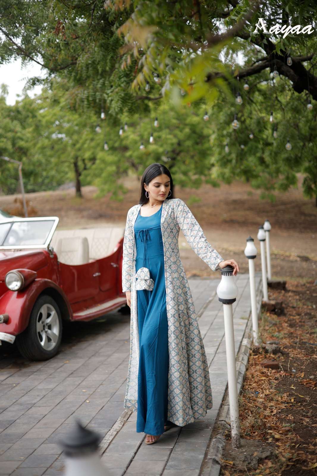 Aayaa Vol 15 Gown Kurti manufacturer in Surat