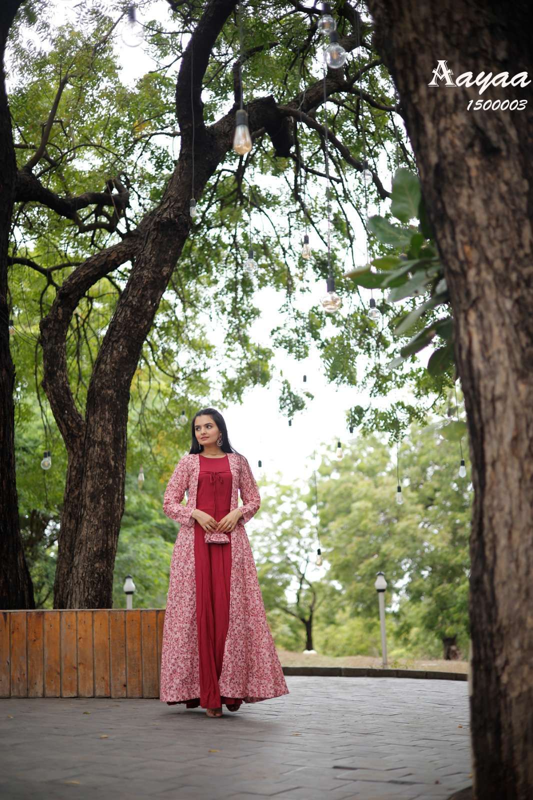 Aayaa Vol 15 Gown Kurti manufacturer in Surat