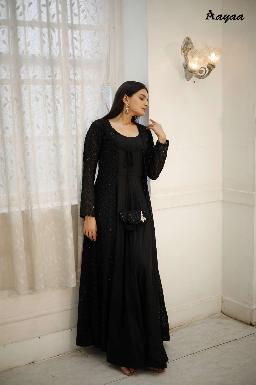 Aayaa Vol 15 Gown Kurti manufacturer in Surat