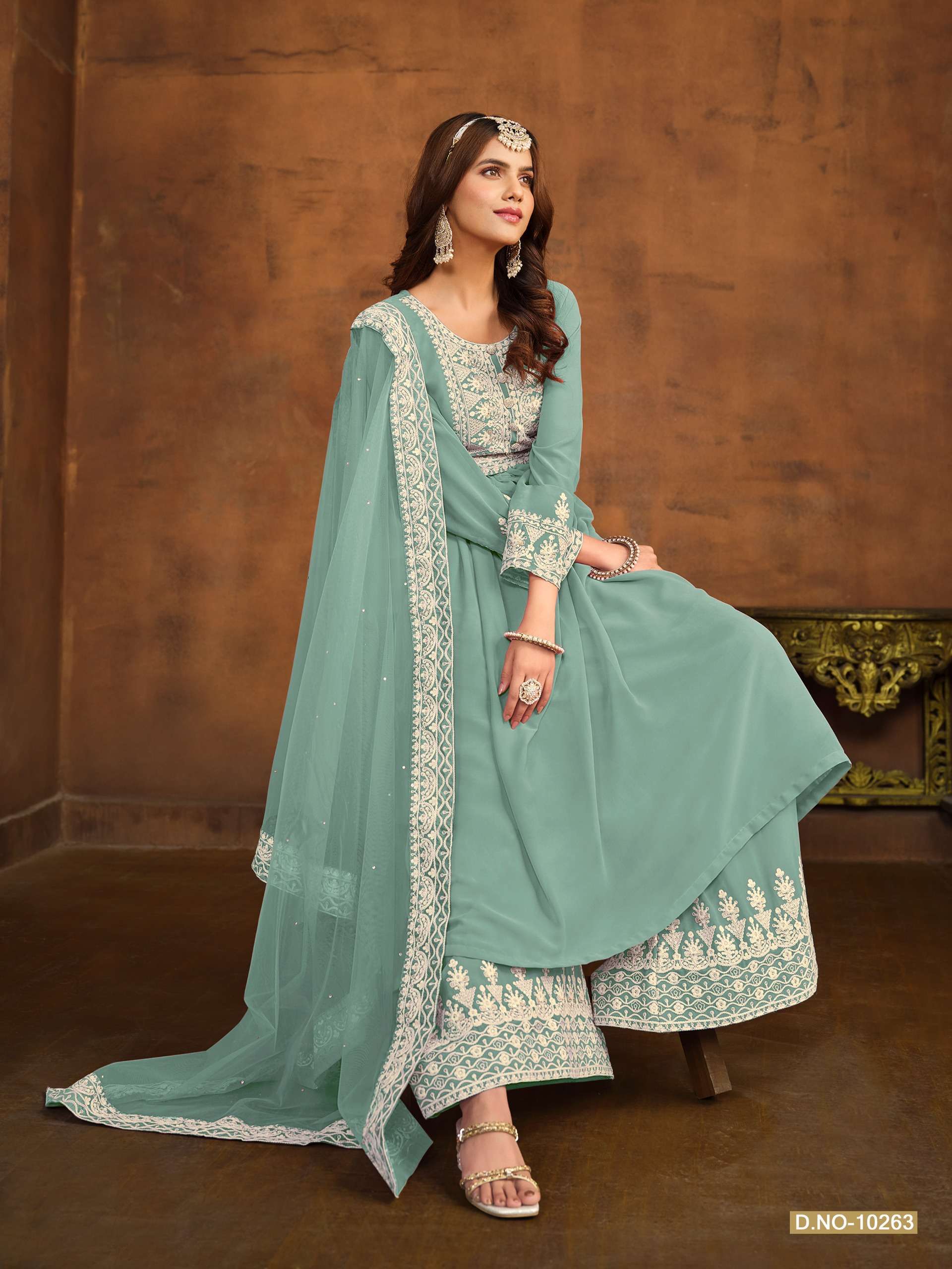 Anjubaa Vol 26 Faux Georgette Designer Wholesale Salwar Kameez with Dupatta Jaipur