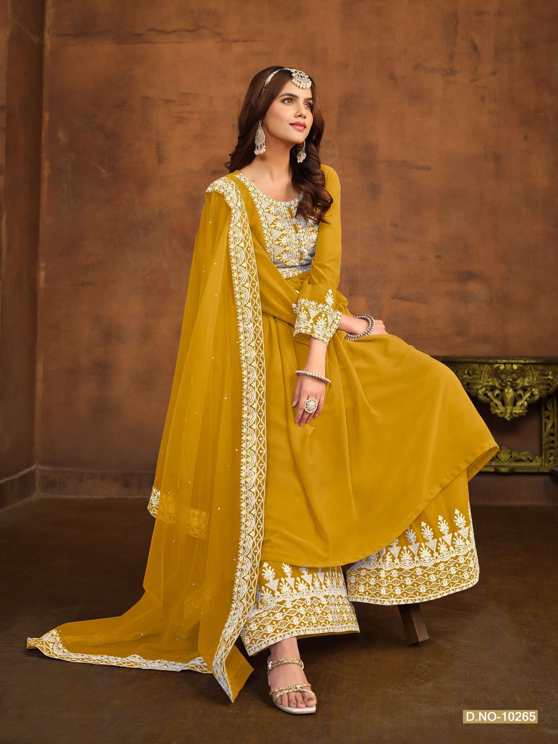 Anjubaa Vol 26 Faux Georgette Designer Wholesale Salwar Kameez with Dupatta Jaipur