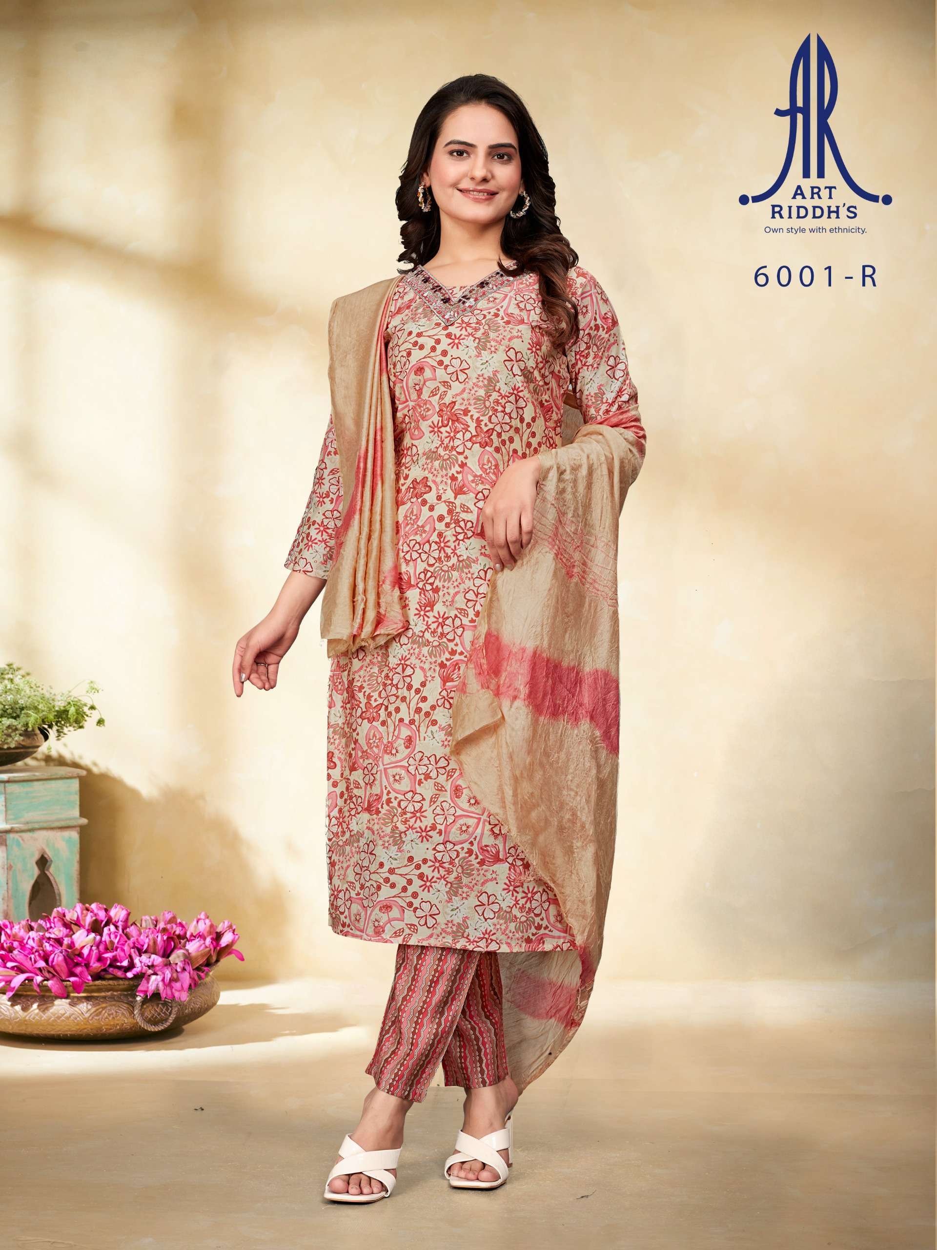 ARTRIDDH 6001 - R Wholesale kurtis suppliers