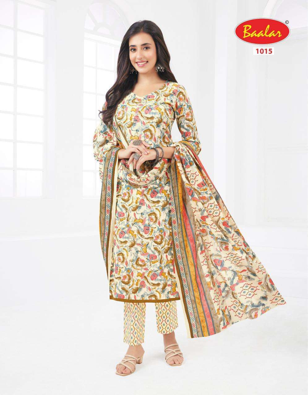 Baalar Kashmir Vol-1- Lawn Cotton Best dress material in Surat