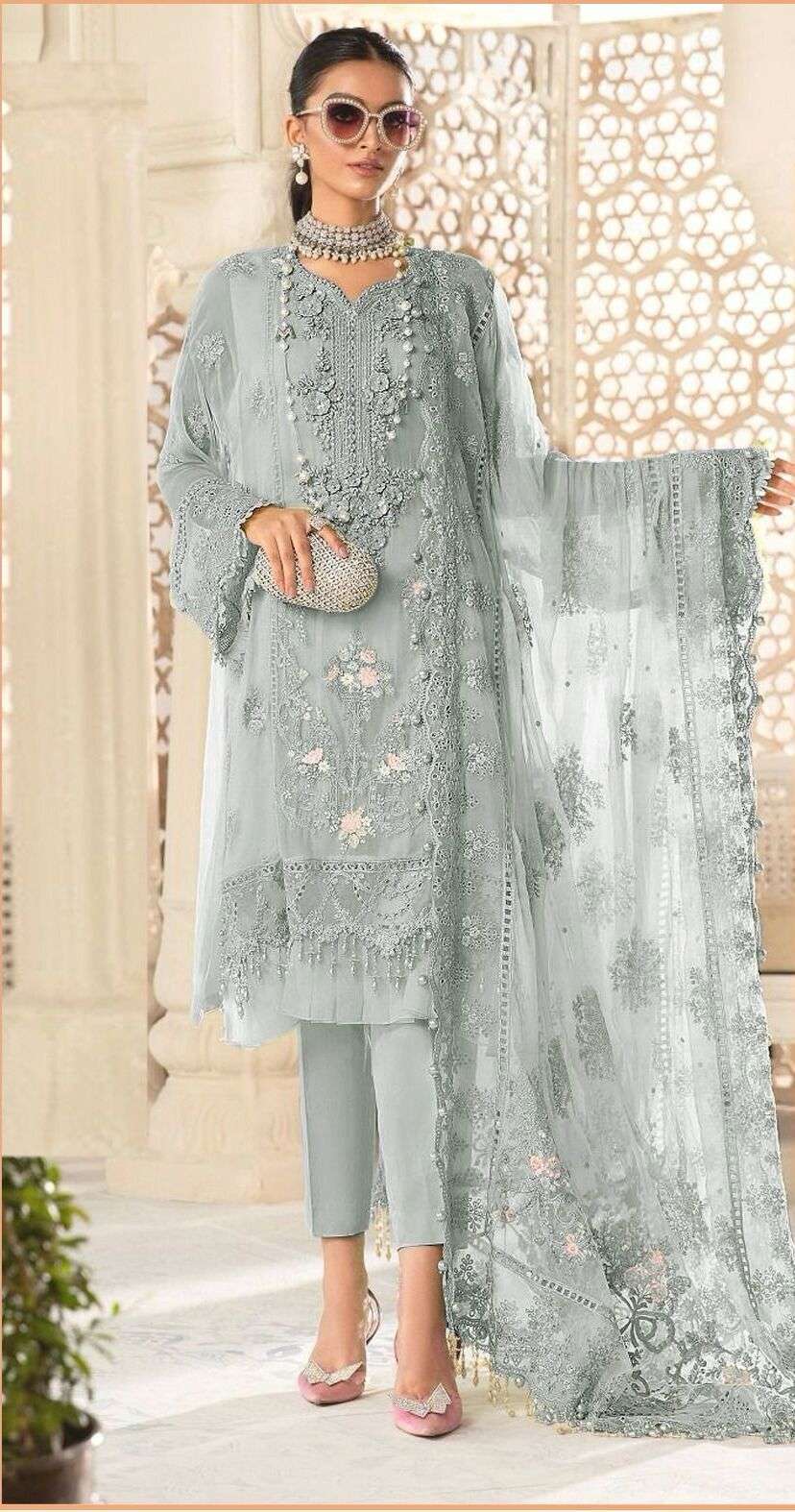 Bilqis B 25 A TO D Georgette Wholesale salwar suits in Surat